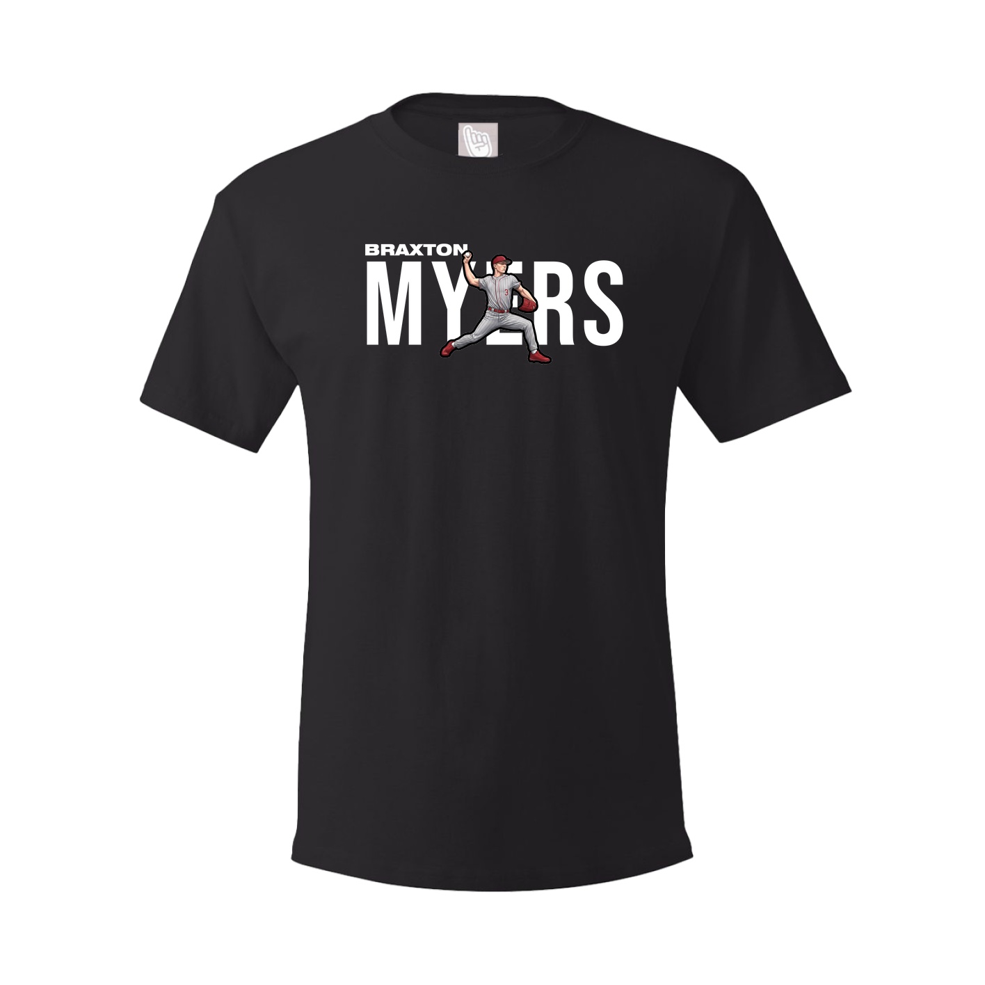 Tee — Player Name in Black
