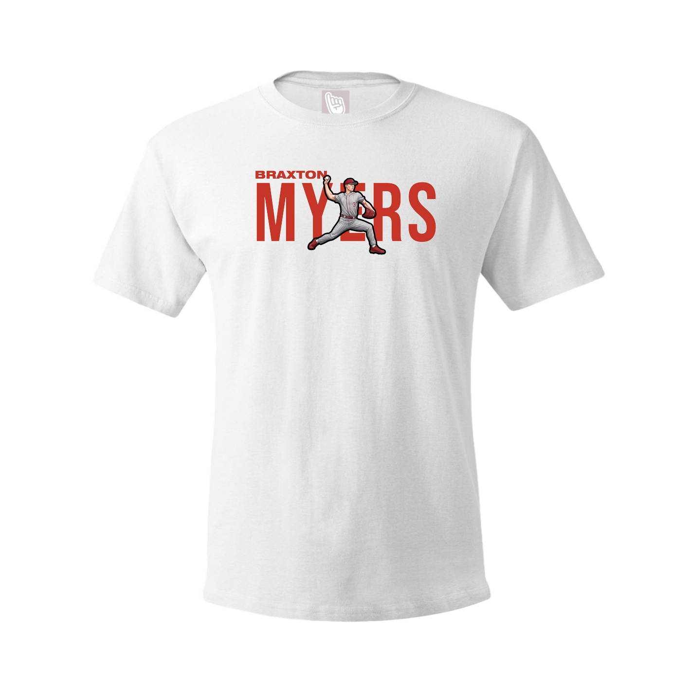 Youth Tee — Player Name in White