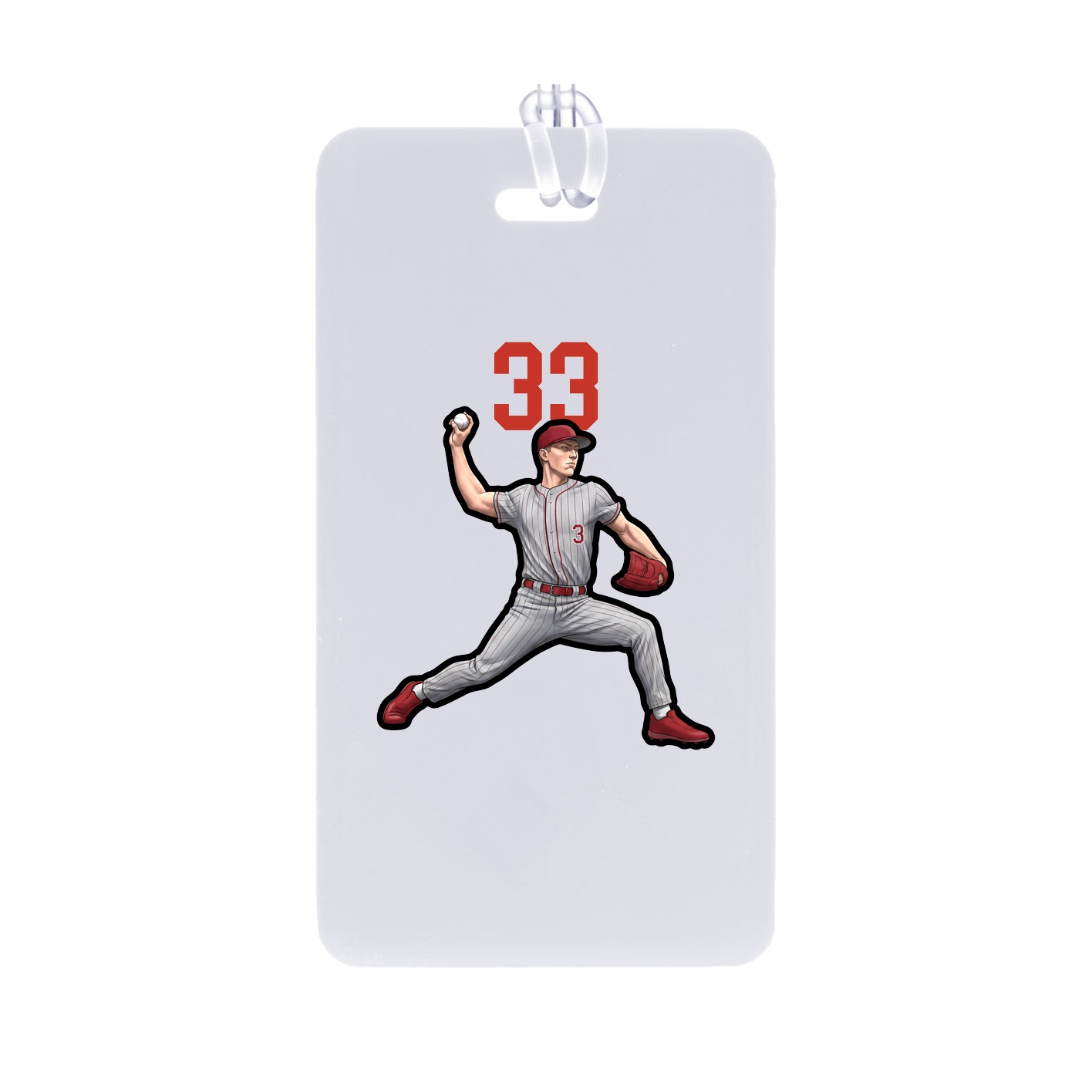 Bag Tag — Number Top in Classic
