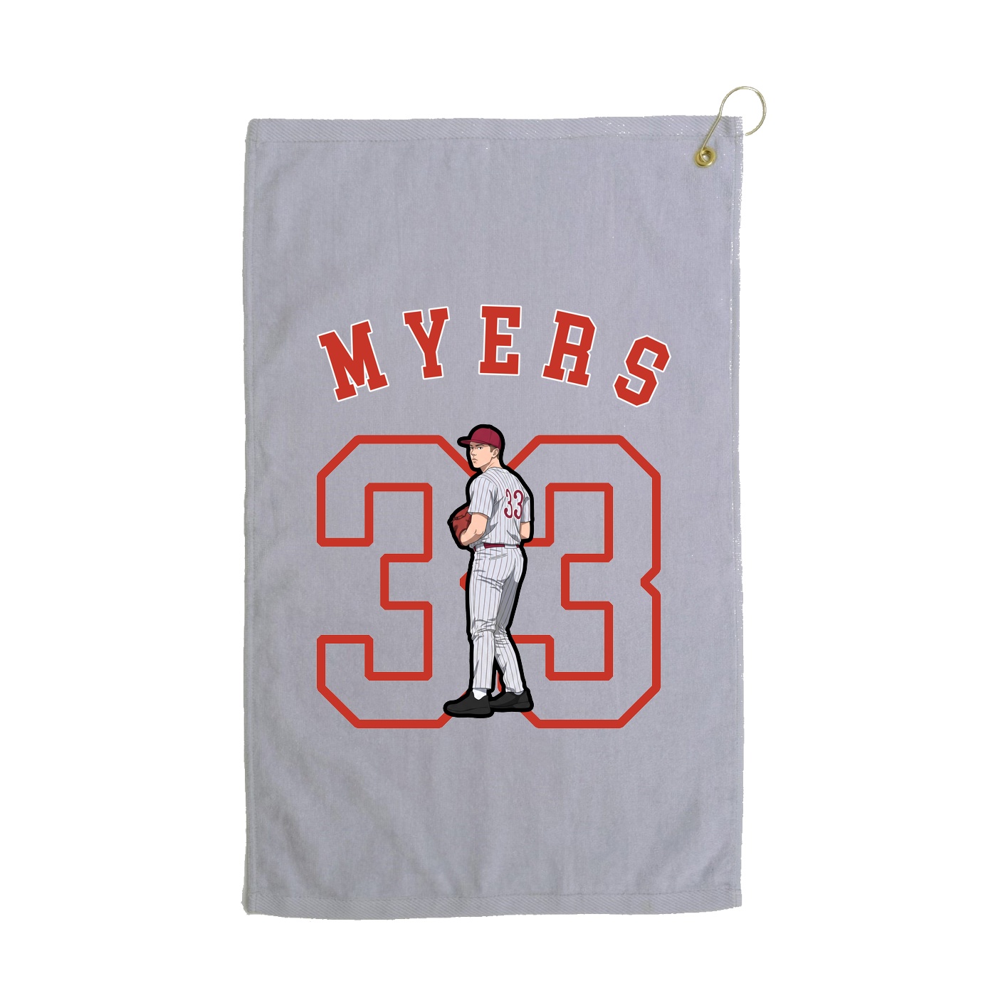 Golf Towel — Shirsey Arch in Grey