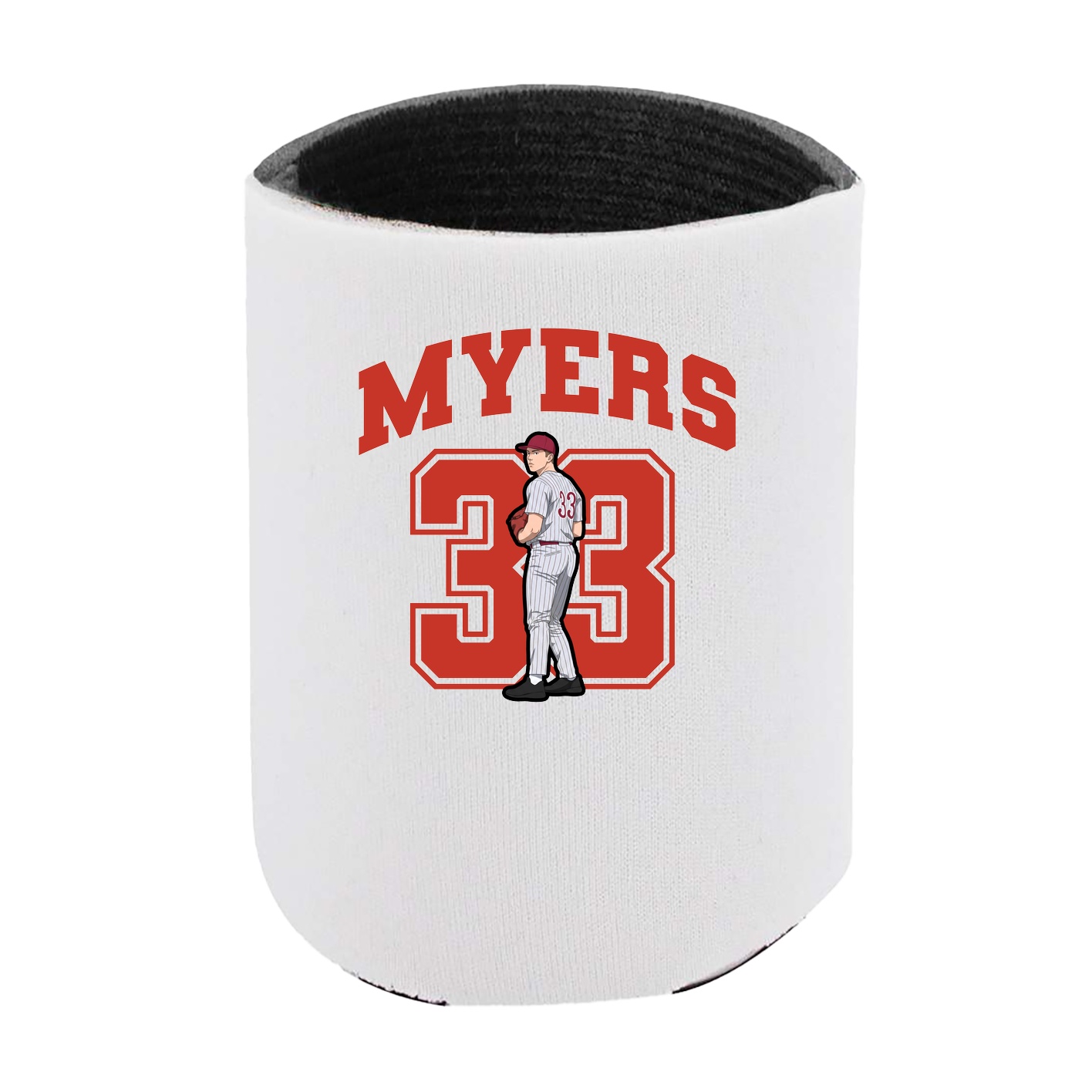 Can Holder — Number in White