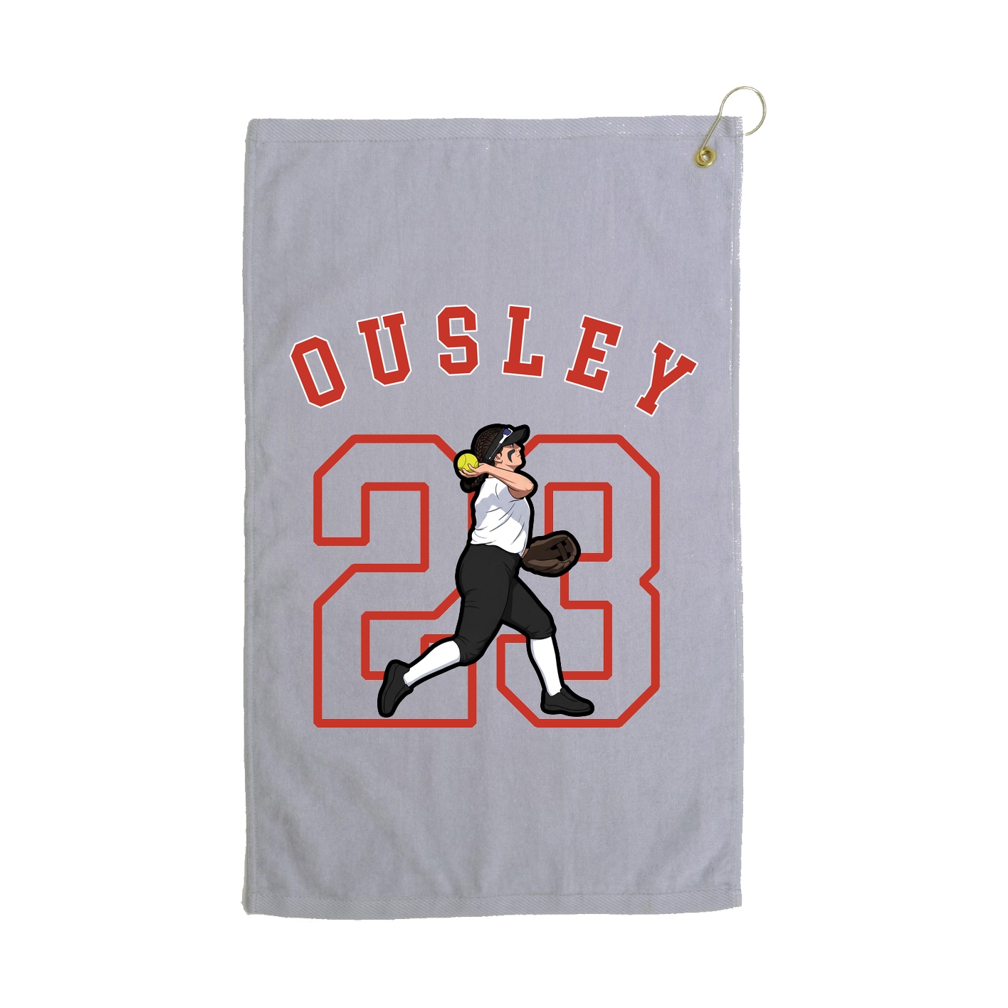 Golf Towel — Shirsey Arch in Grey