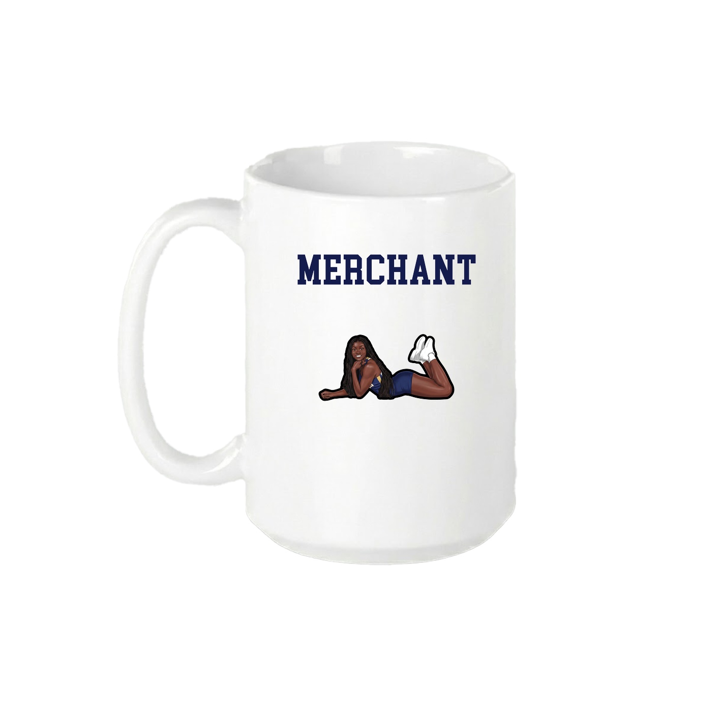 15oz Coffee Mug — Shirsey in White