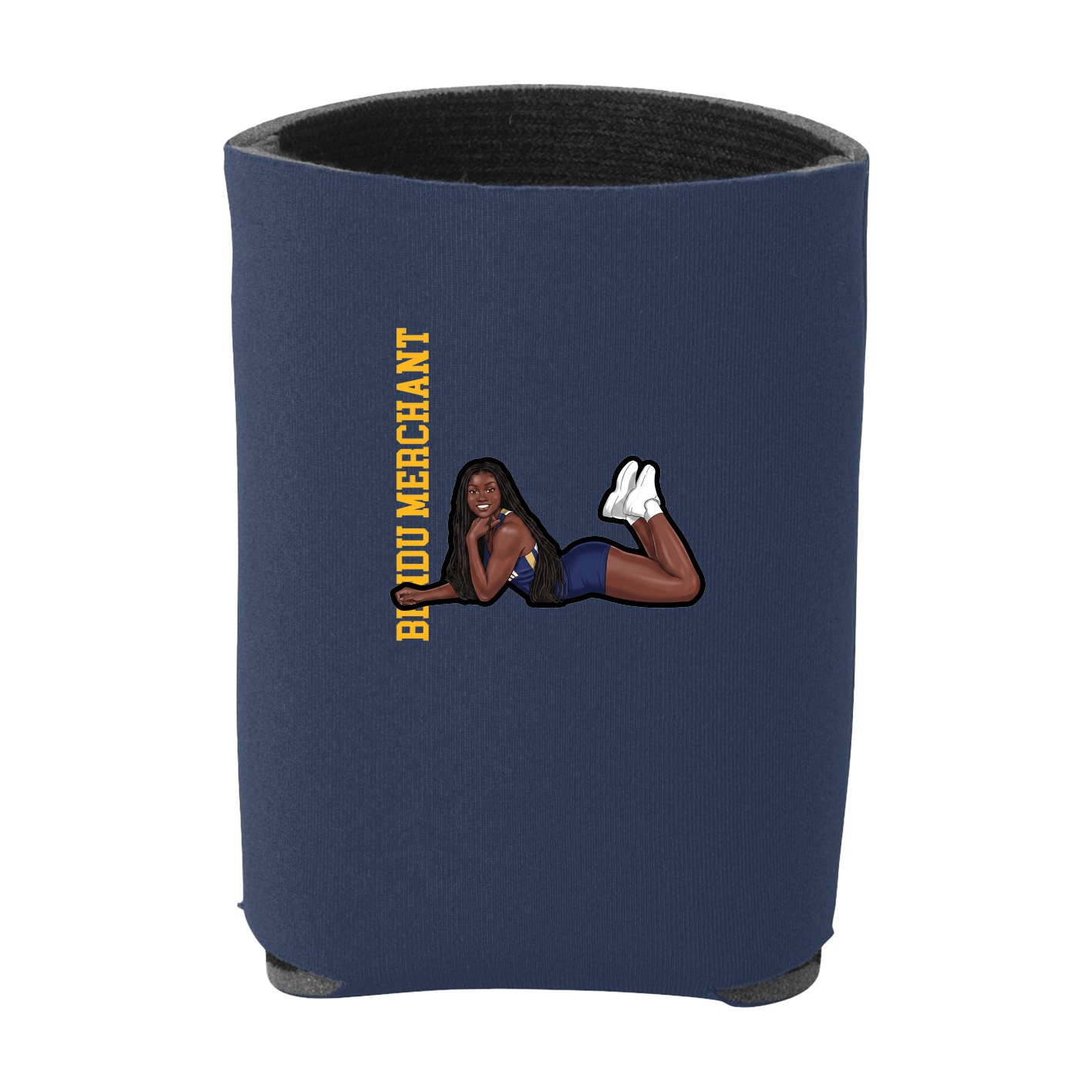 Can Holder — Name Vertical in Navy