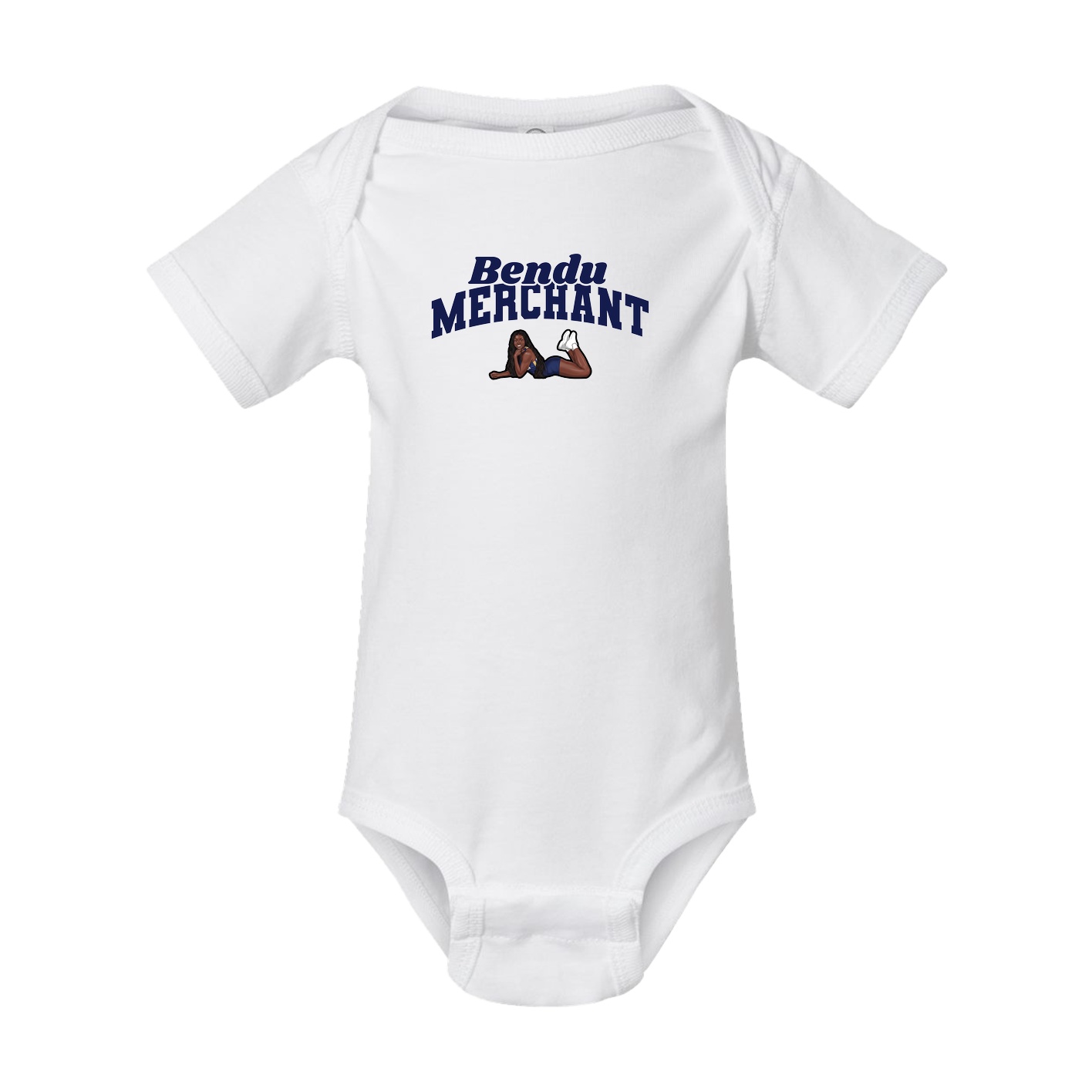 Baby Onesie — Signature Arch in White