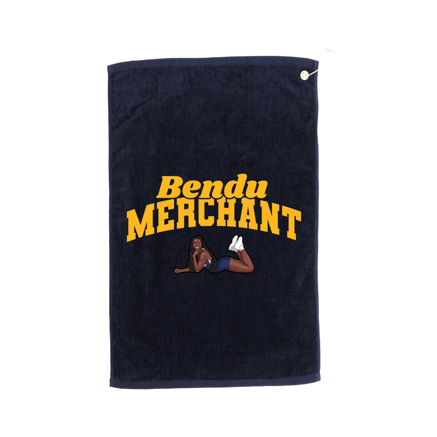 Golf Towel — Signature Arch in Navy