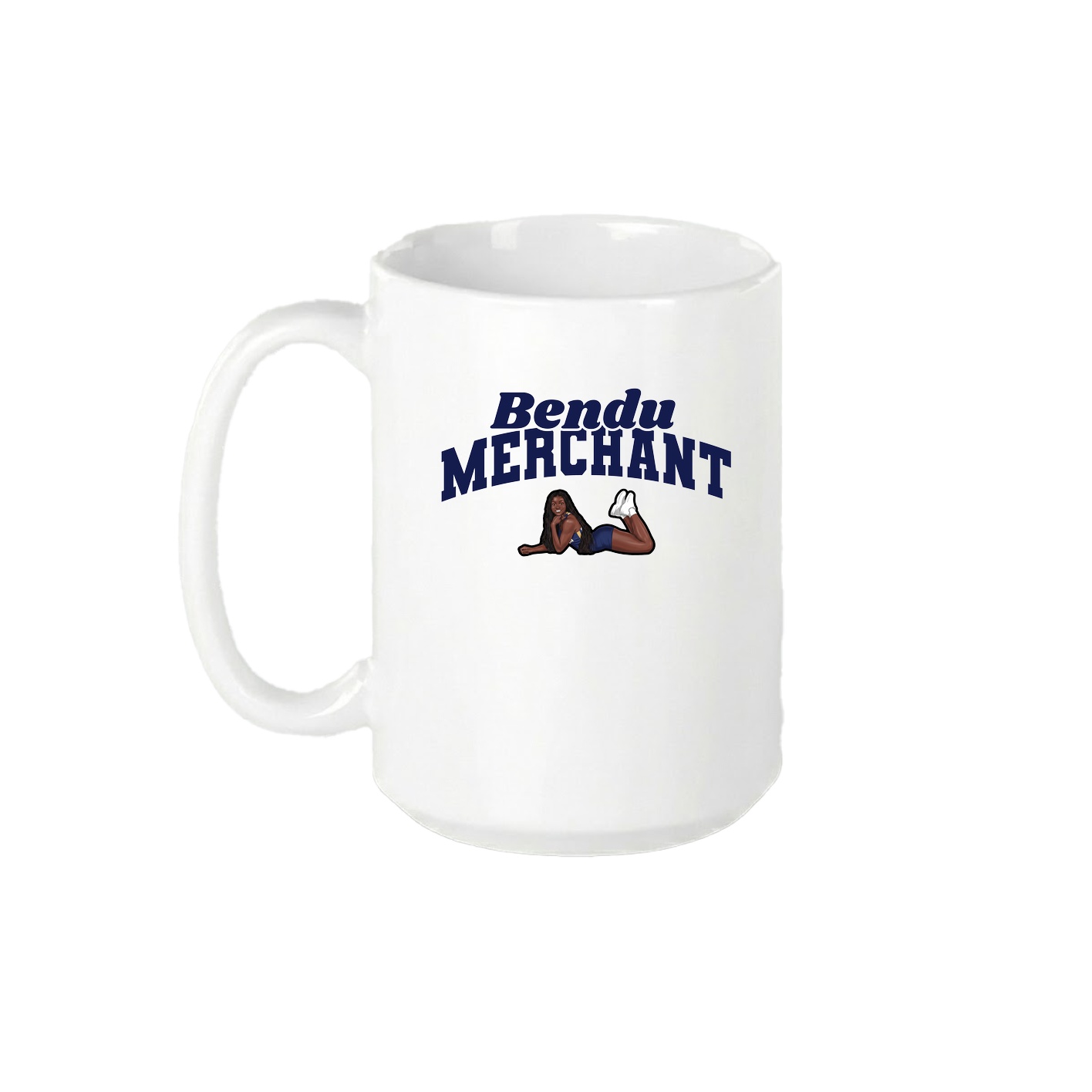 15oz Coffee Mug — Signature Arch in White