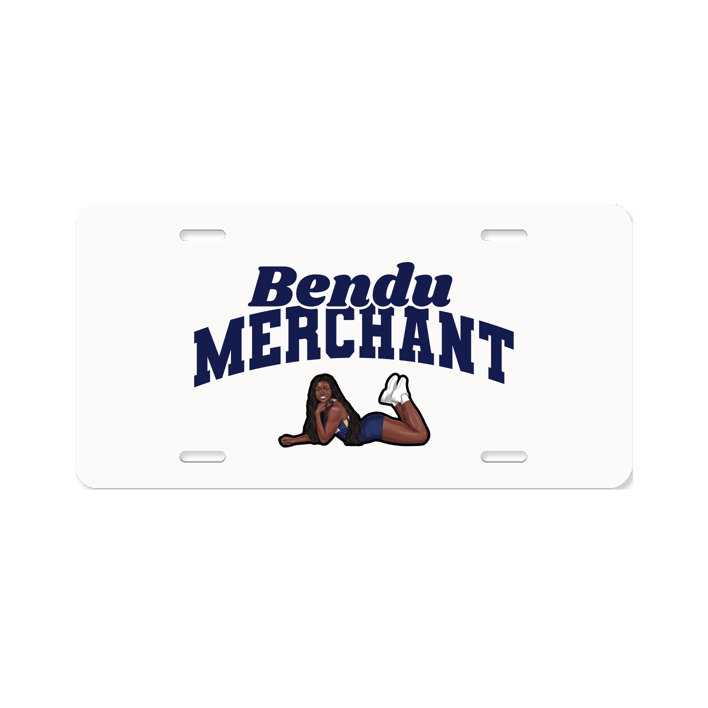 License Plate — Signature Arch in Classic