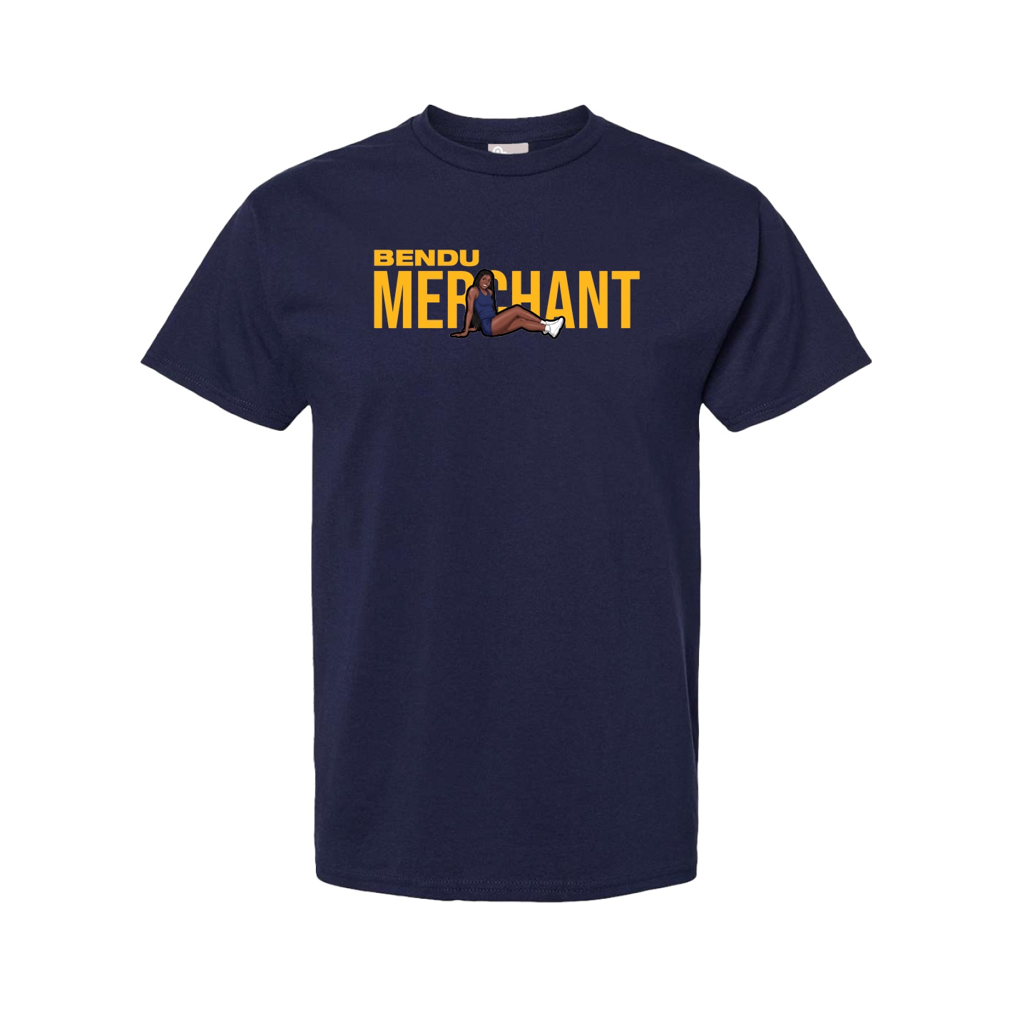 Tee — Player Name in Navy