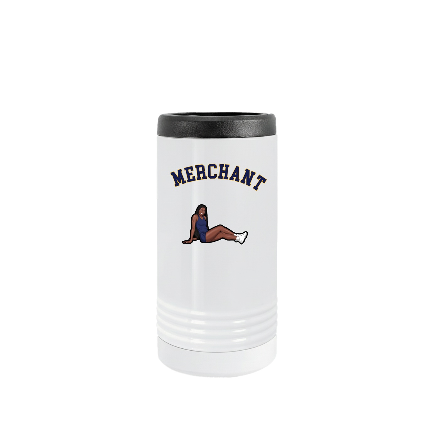 Slim Beverage Holder — Shirsey Arch in White