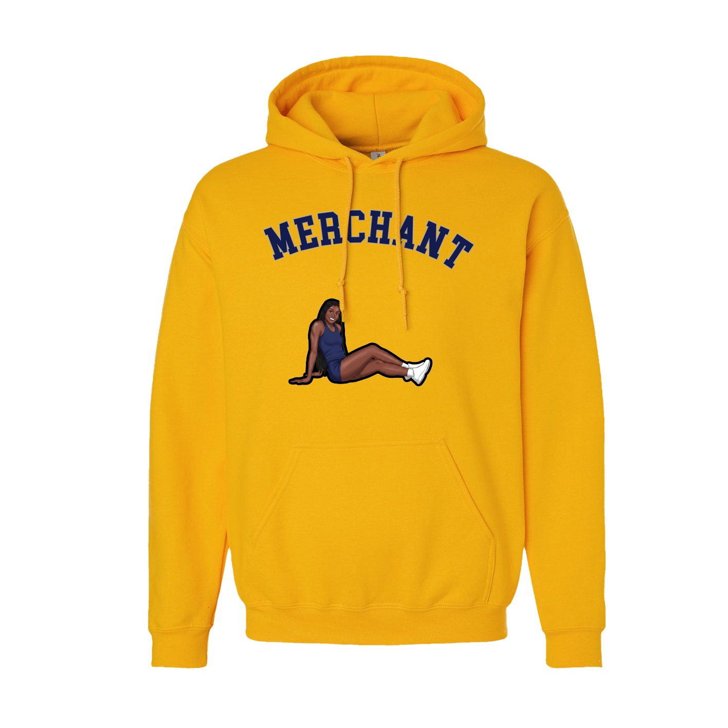 Hoodie — Shirsey Arch in Gold