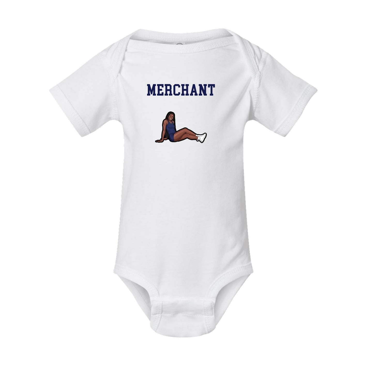 Baby Onesie — Shirsey in White