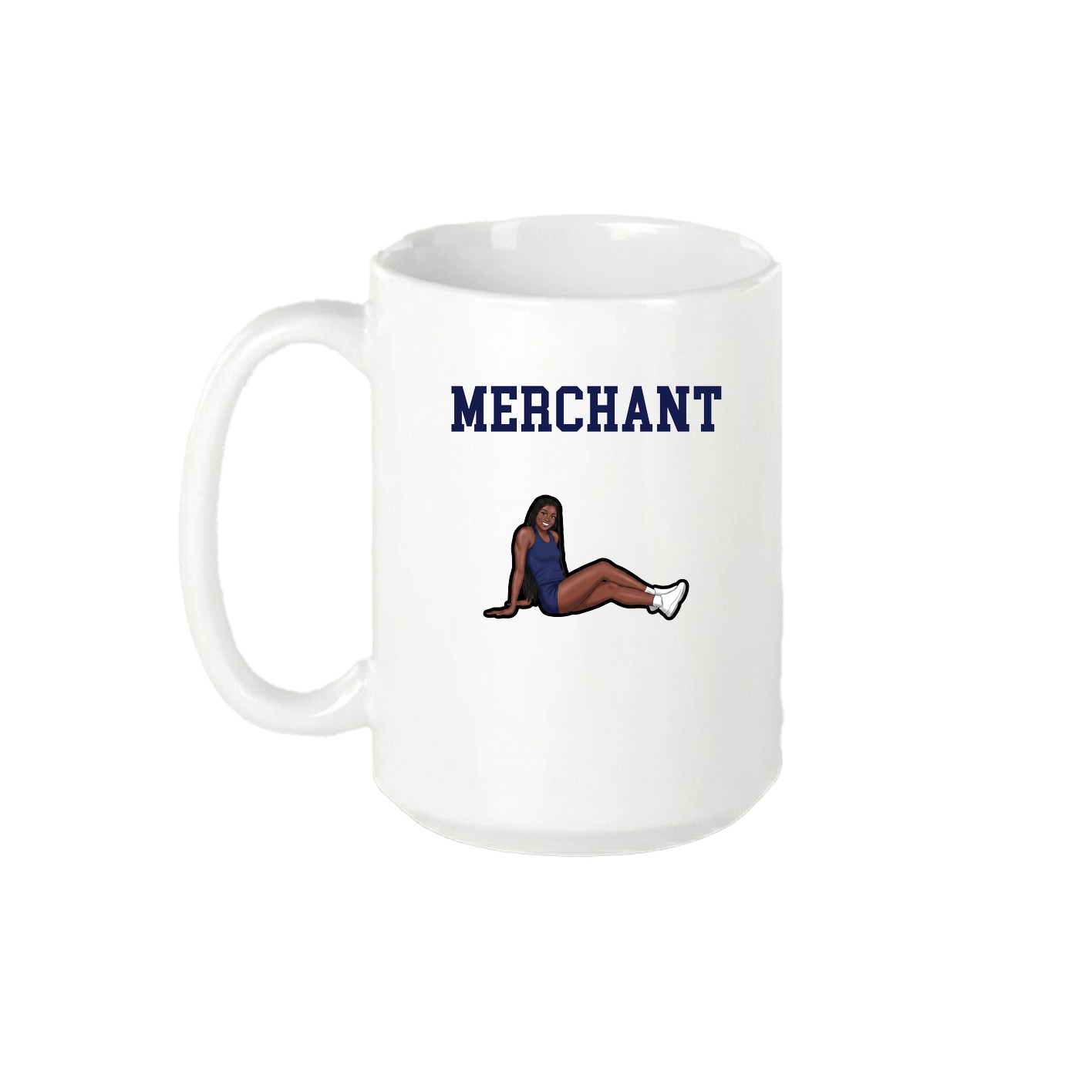 15oz Coffee Mug — Shirsey in White