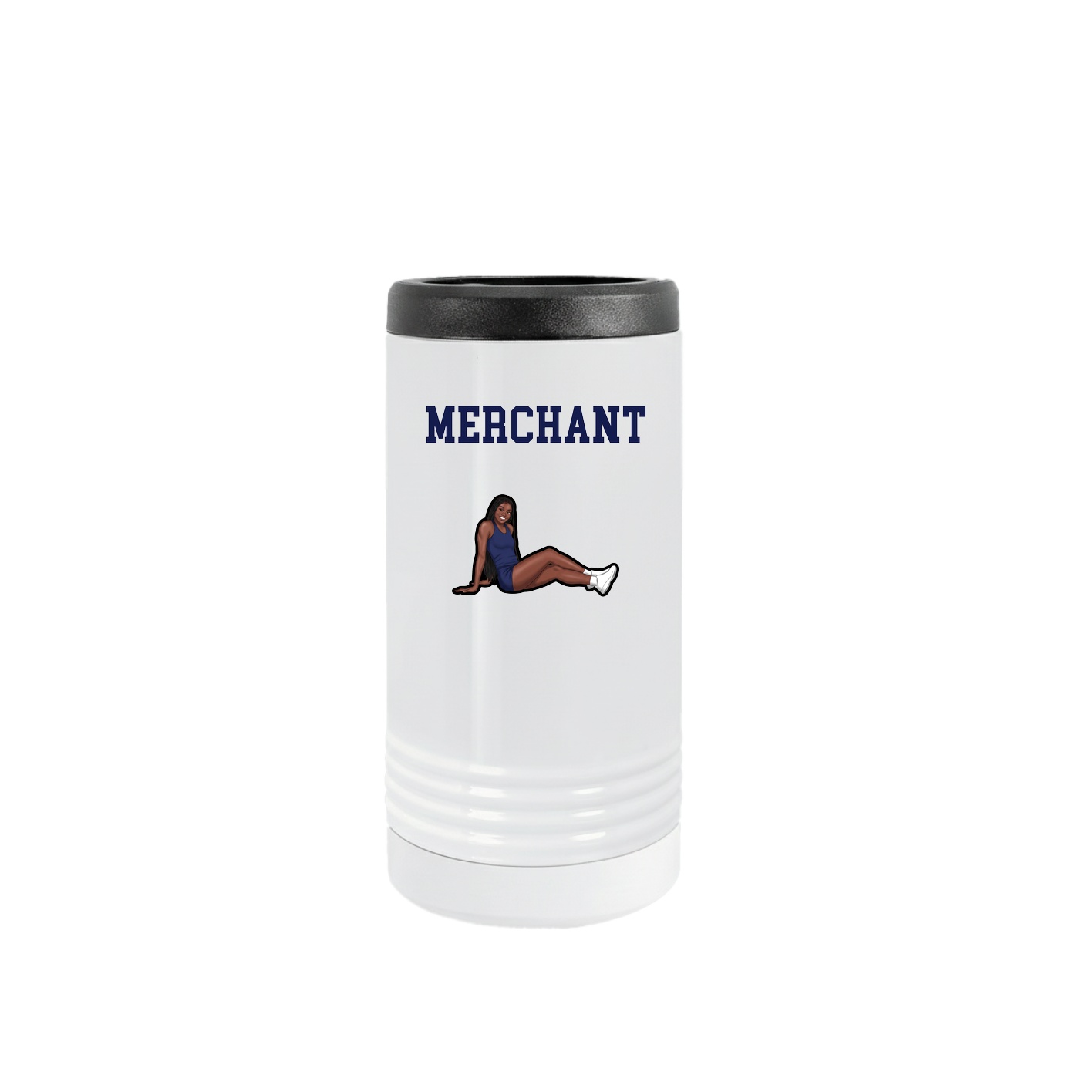 Slim Beverage Holder — Shirsey in White