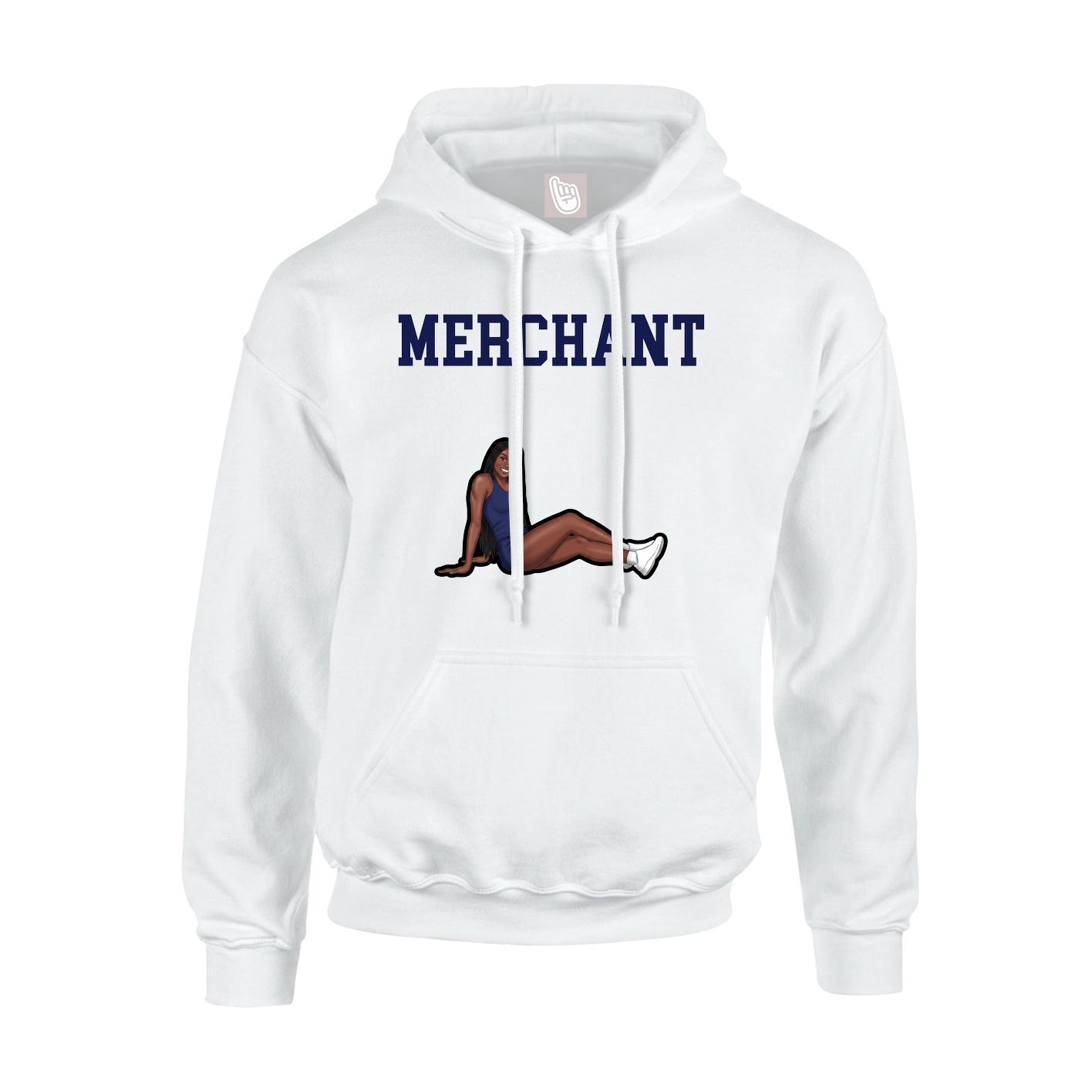 Youth Hoodie — Shirsey in White
