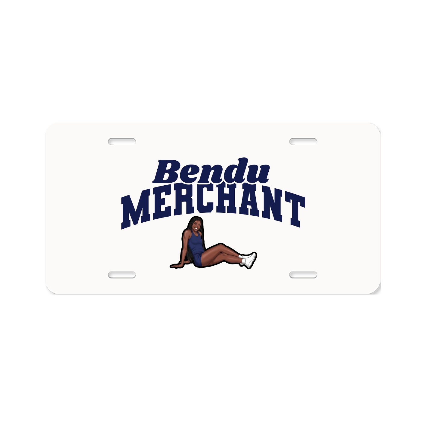 License Plate — Signature Arch in Classic