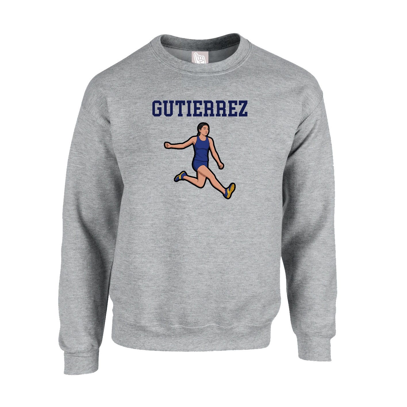 Fleece Crew — Shirsey in Grey