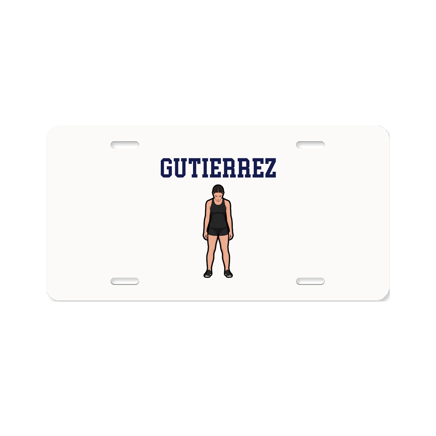 License Plate — Shirsey in Classic