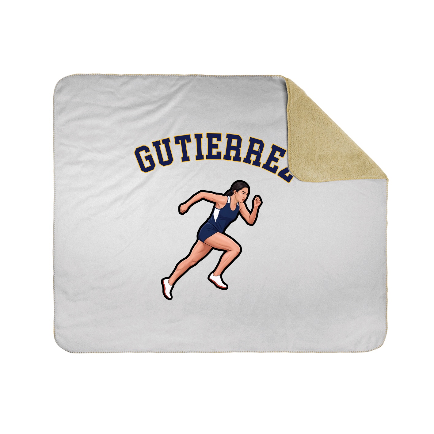 Throw Blanket — Shirsey Arch in White