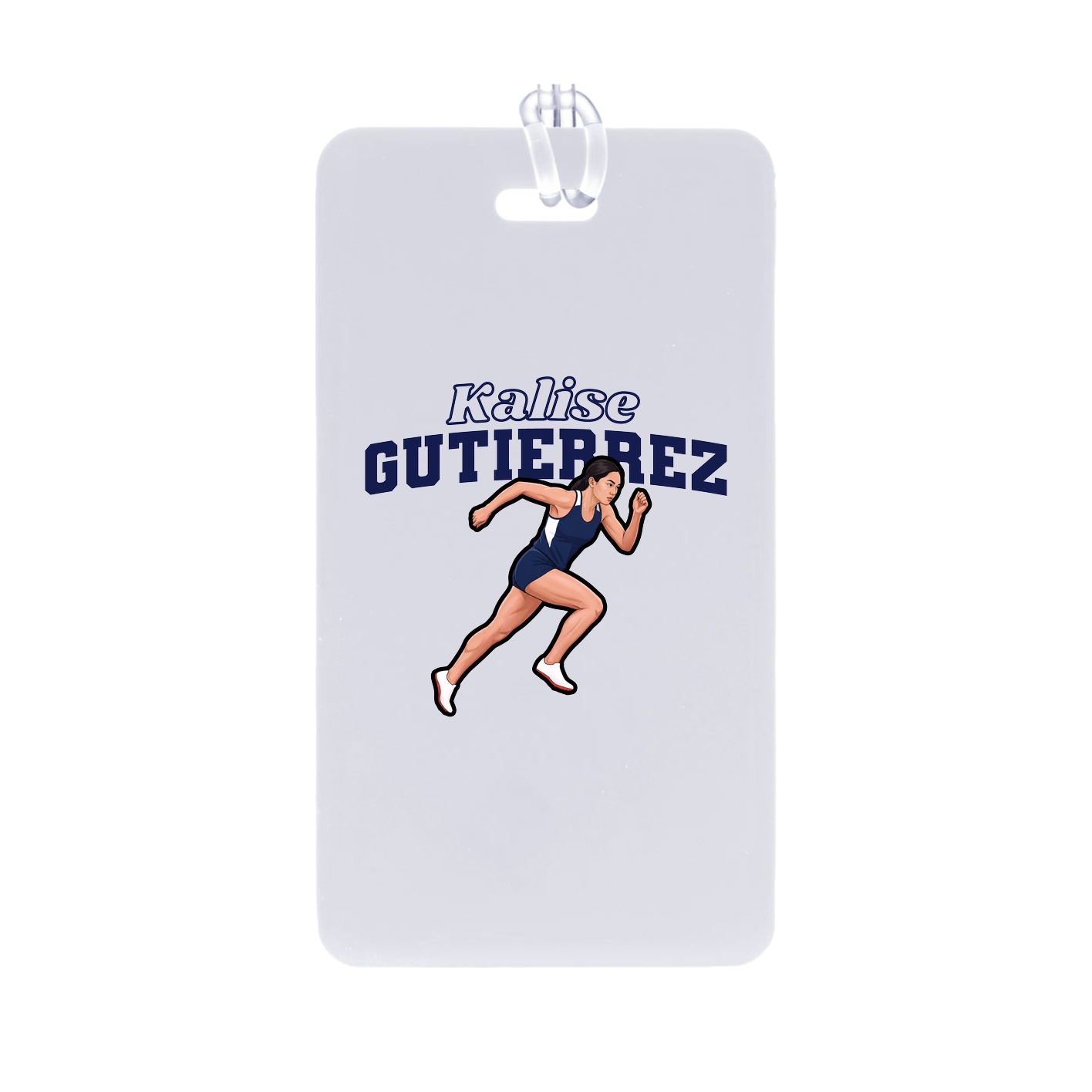 Bag Tag — Name Arch in Classic