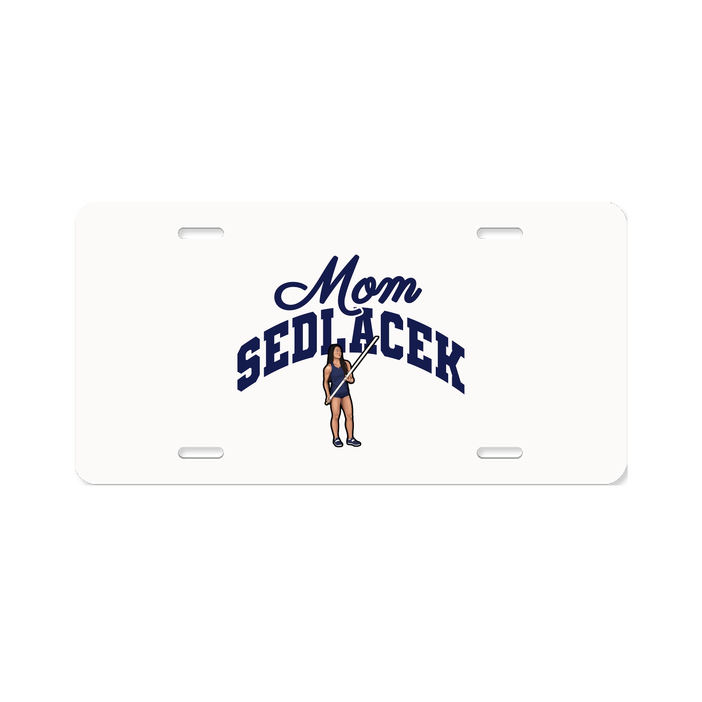 License Plate — Mothers Day Arch in Classic