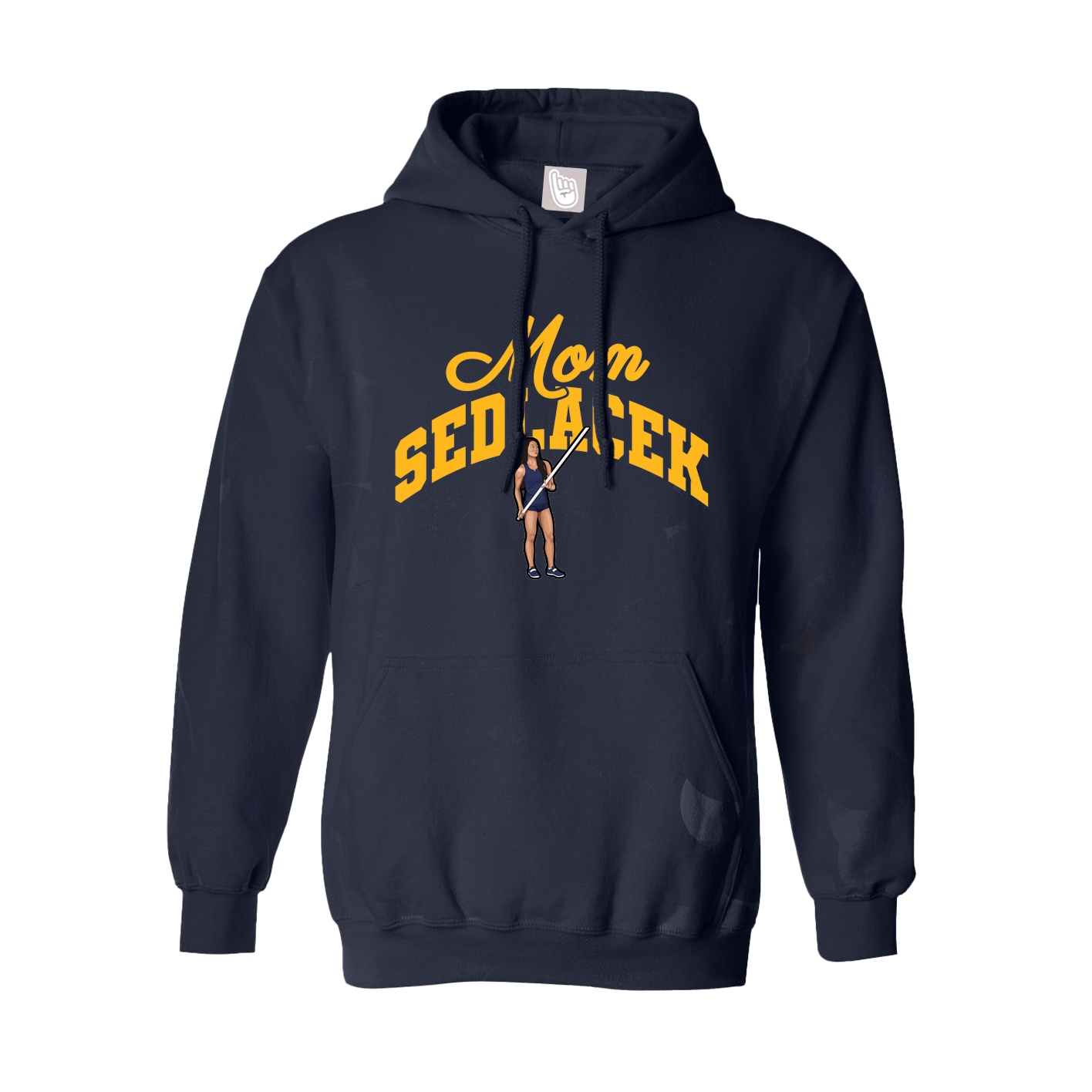 Hoodie — Mothers Day Arch in Navy