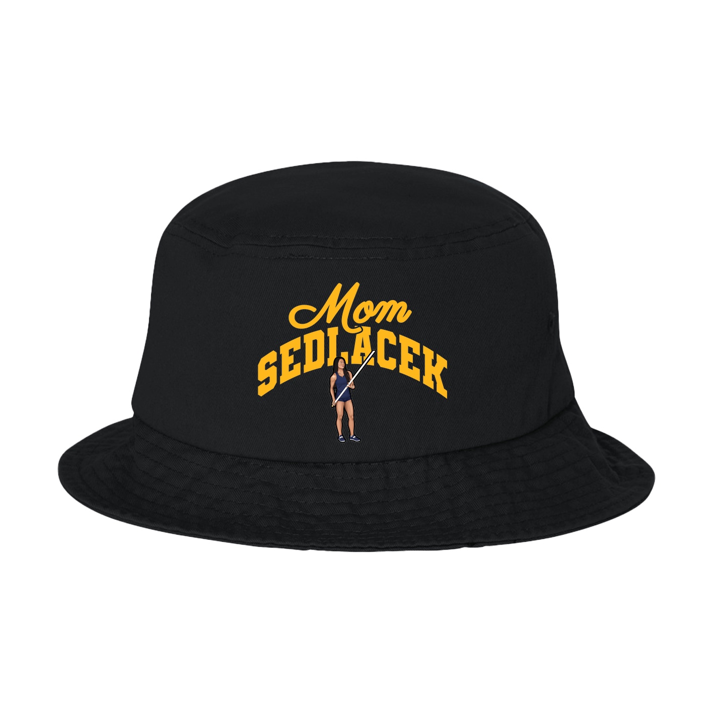 Bucket Cap — Mothers Day Arch in Black