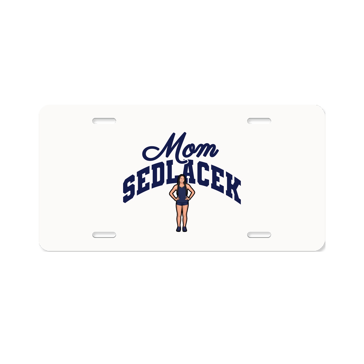 License Plate — Mothers Day Arch in Classic