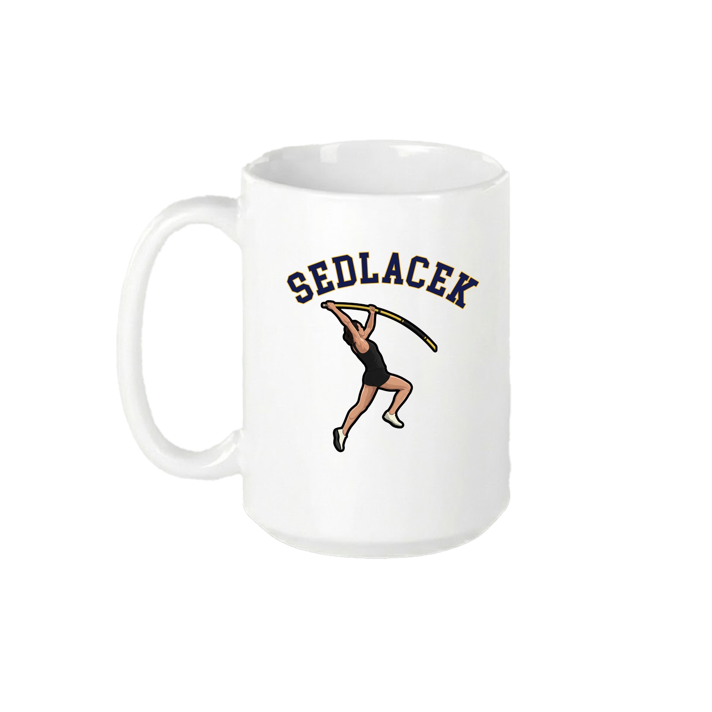 15oz Coffee Mug — Shirsey Arch in White