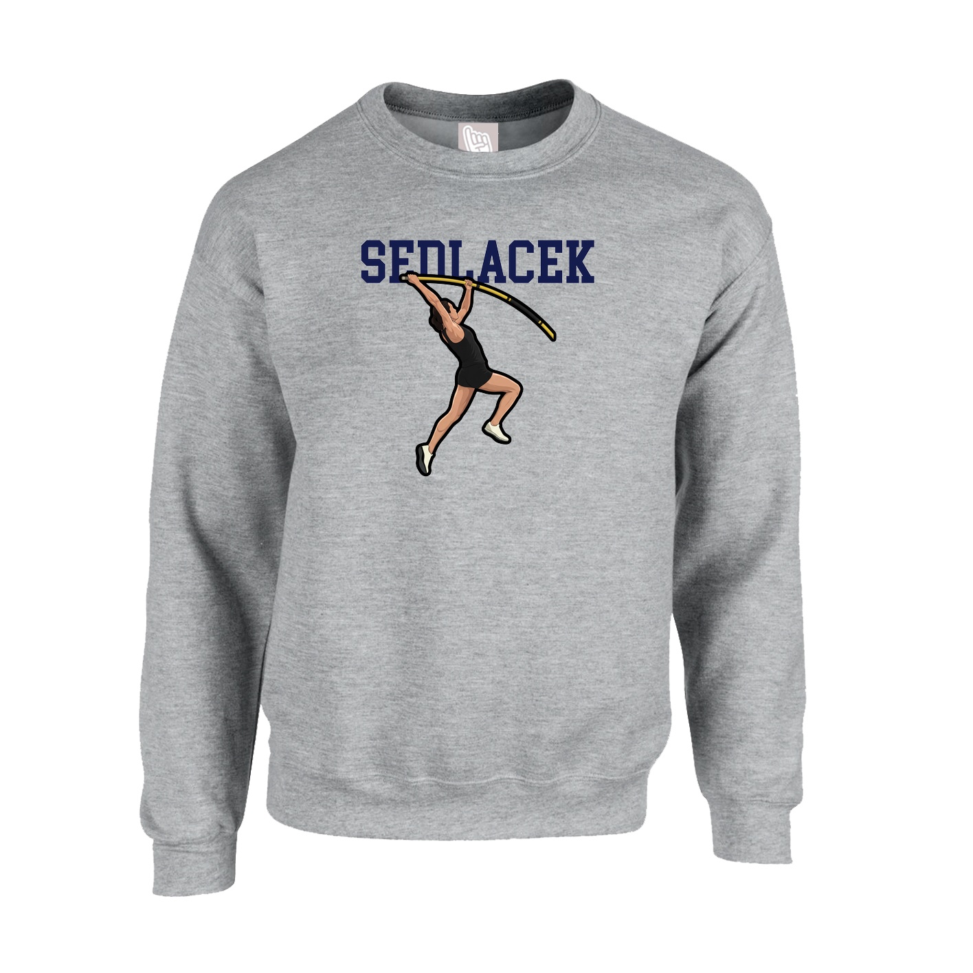 Fleece Crew — Shirsey in Grey