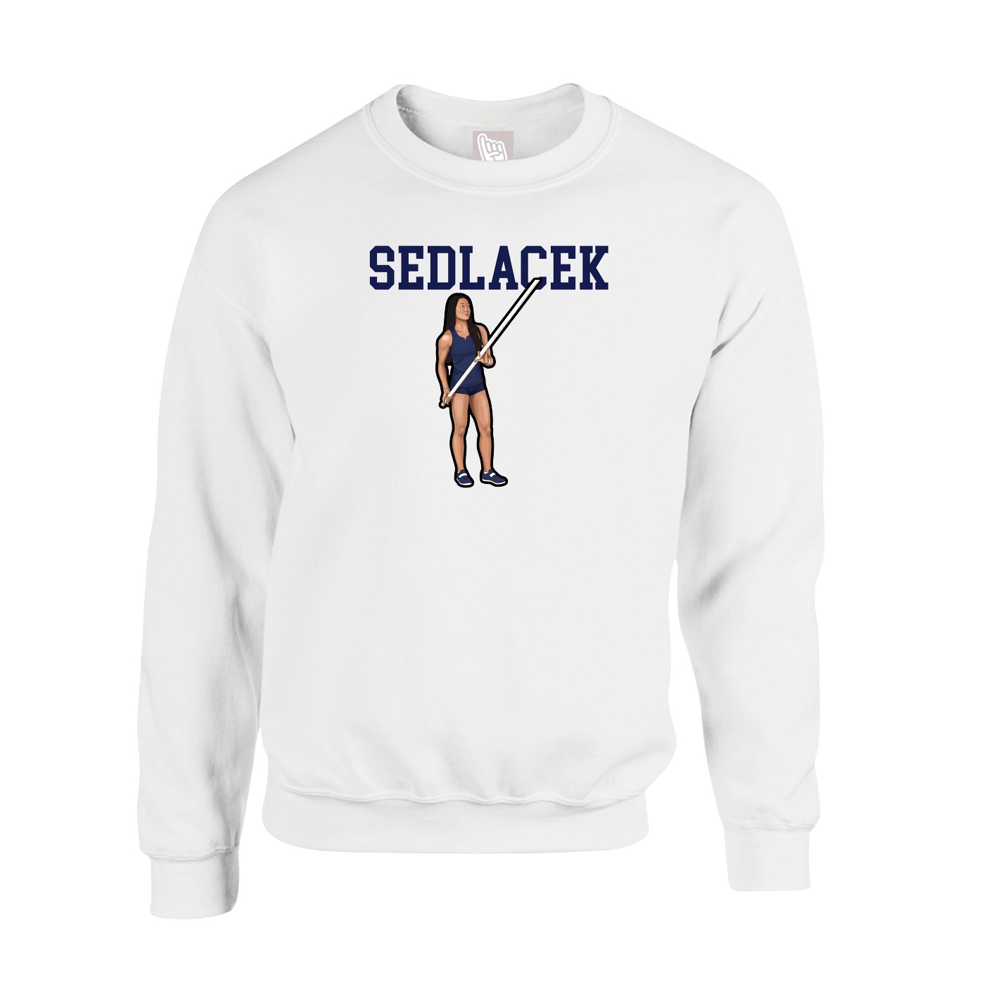 Fleece Crew — Shirsey in White