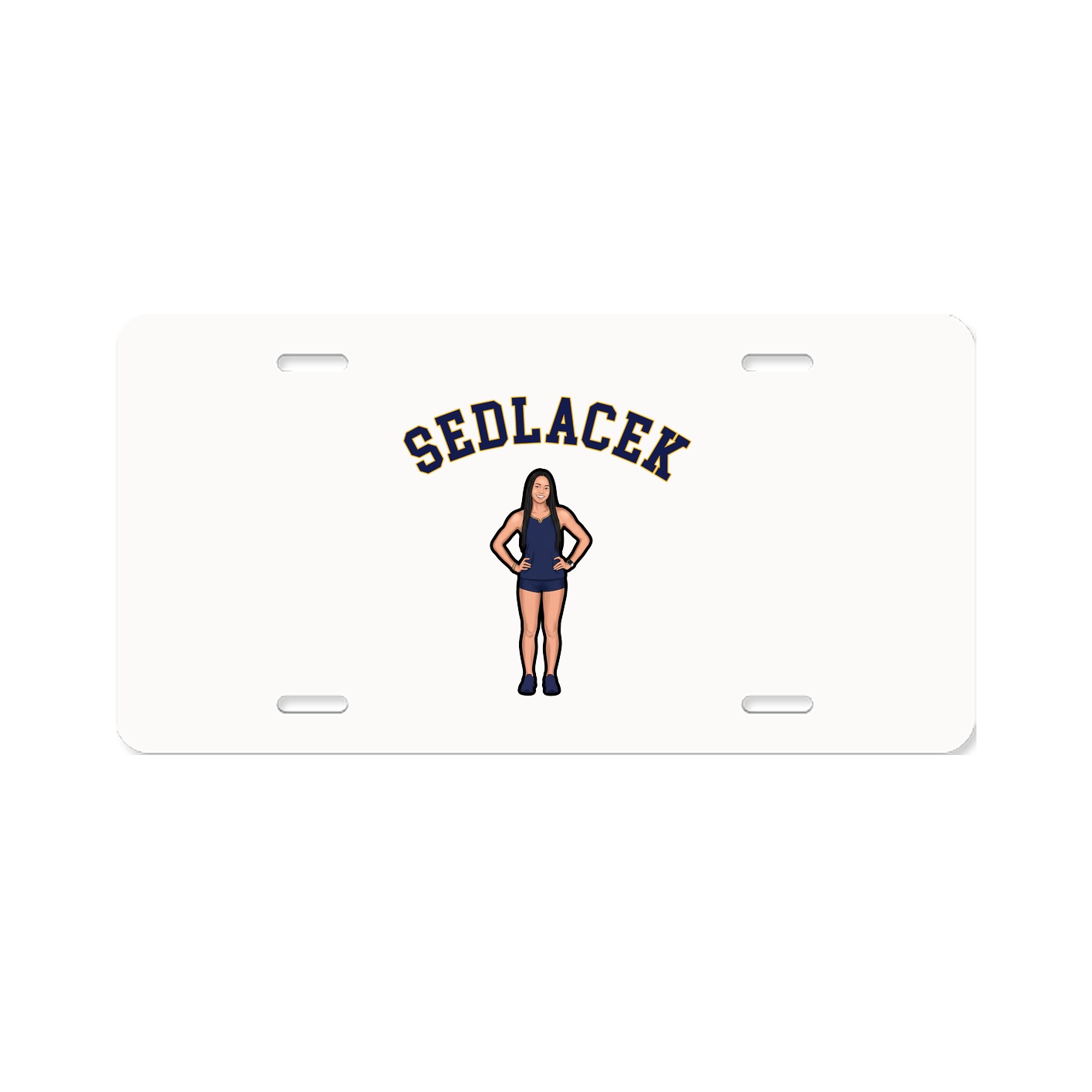 License Plate — Shirsey Arch in Classic