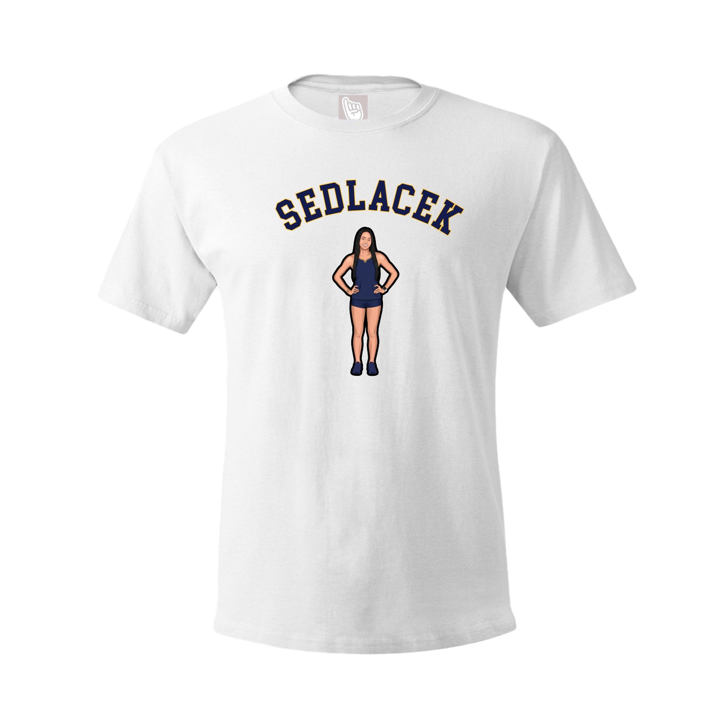 Tee — Shirsey Arch in White