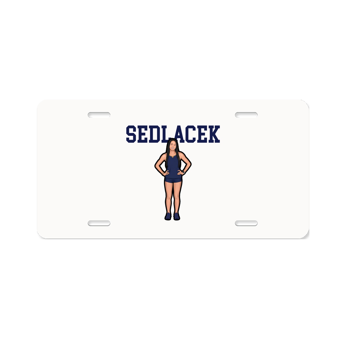 License Plate — Shirsey in Classic