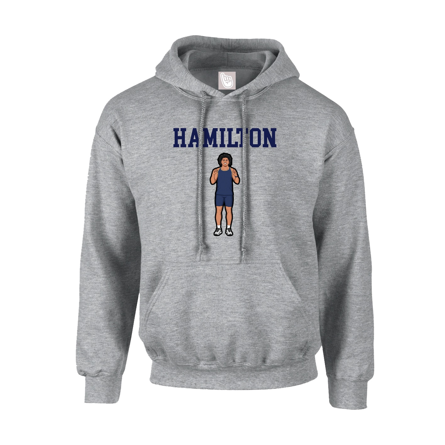 Hoodie — Shirsey in Grey