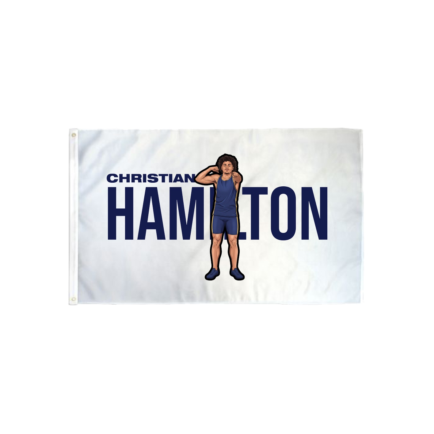 3x5 Flag — Player Name in Classic