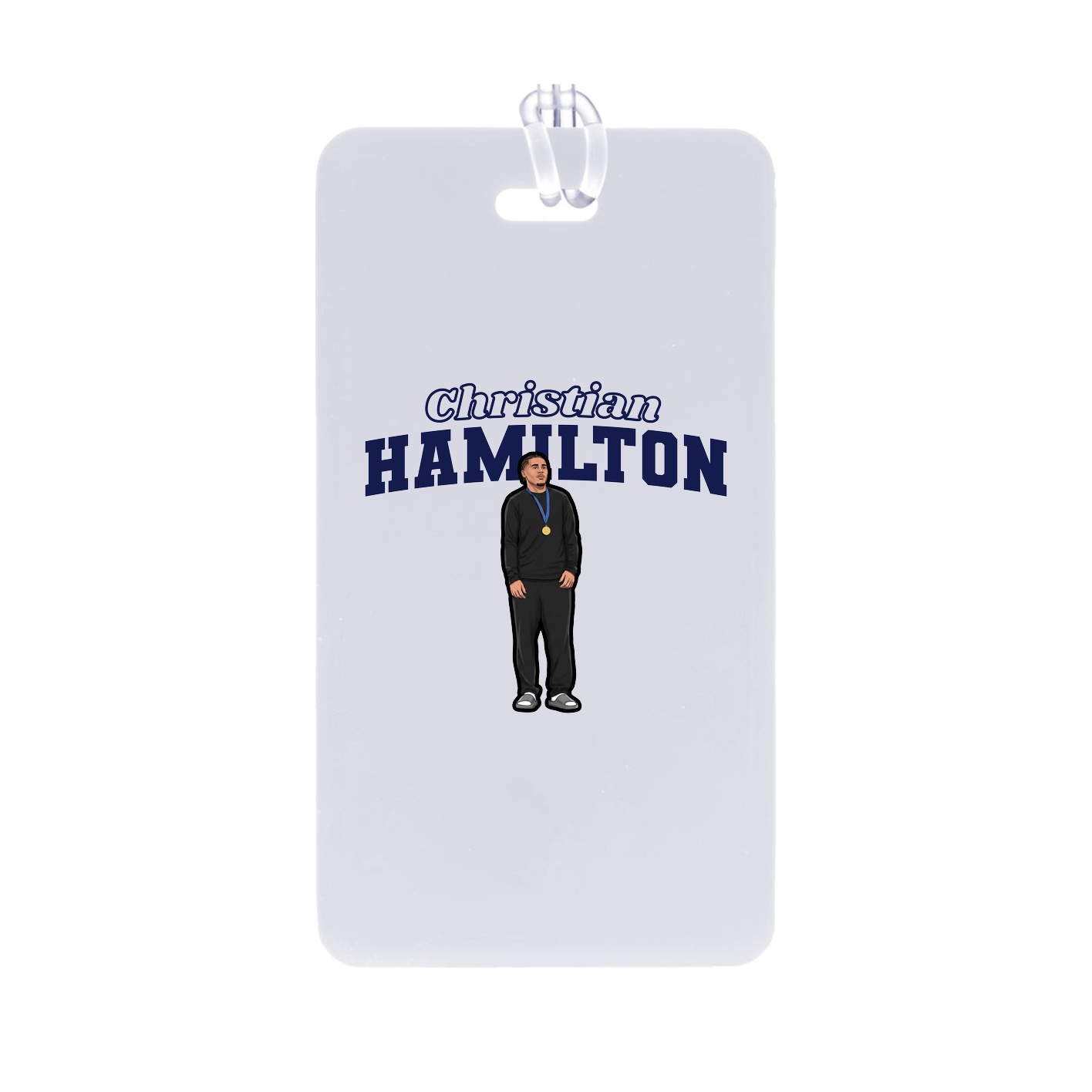 Bag Tag — Name Arch in Classic