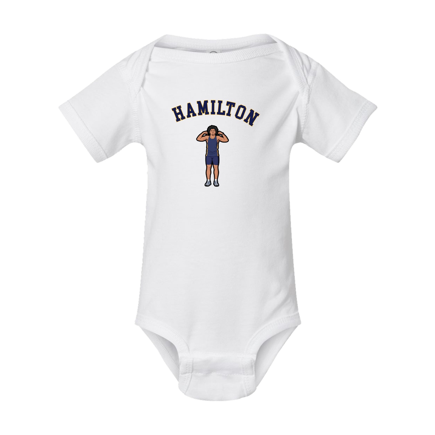 Baby Onesie — Shirsey Arch in White