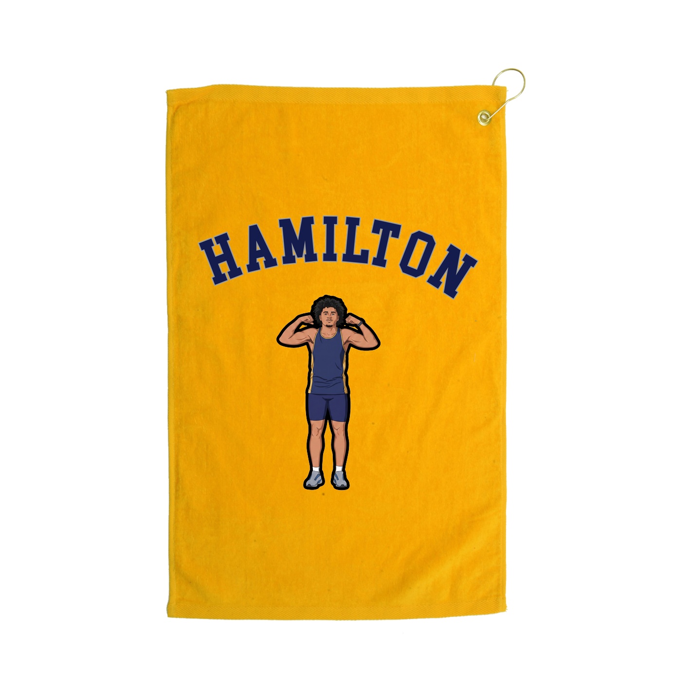 Golf Towel — Shirsey Arch in Gold