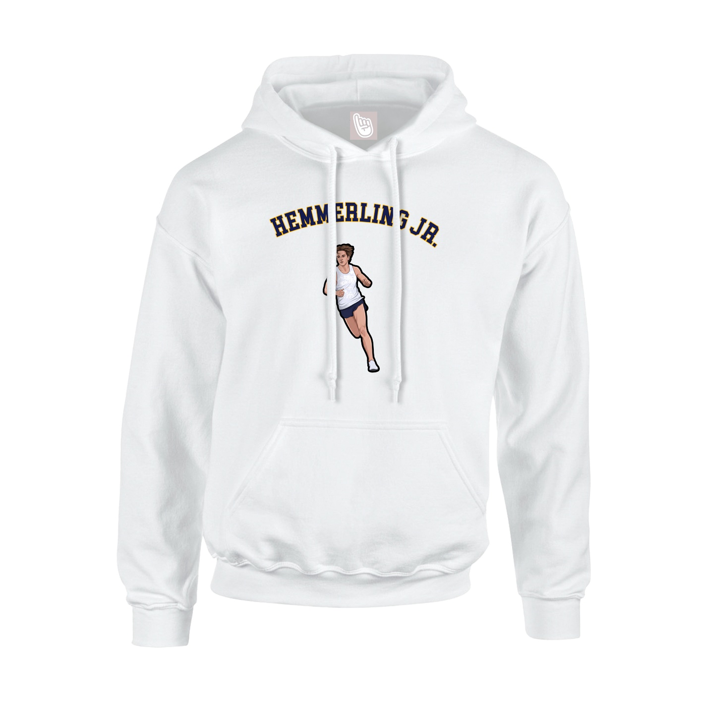 Hoodie — Shirsey Arch in White