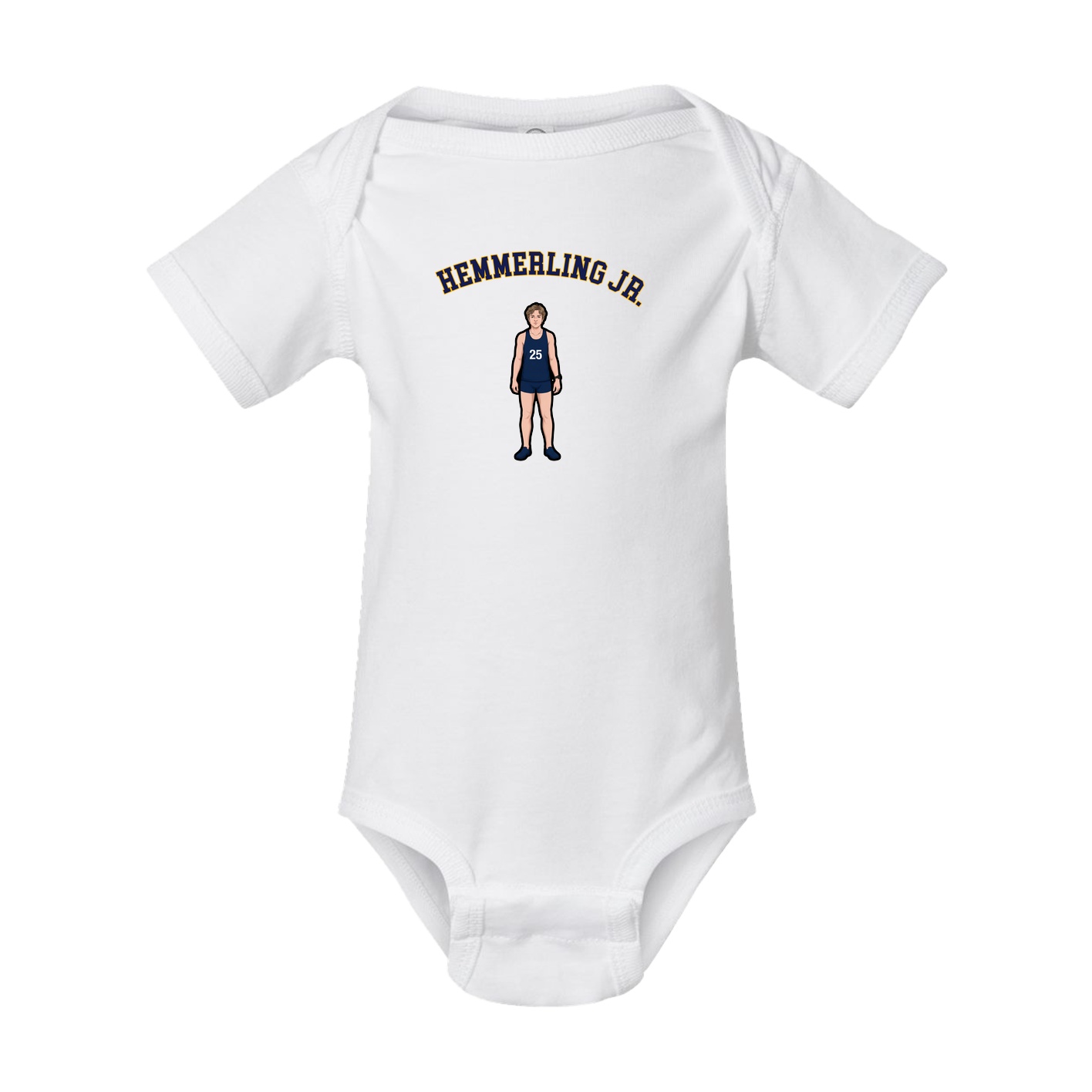 Baby Onesie — Shirsey Arch in White