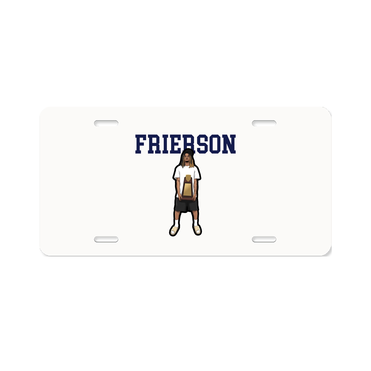 License Plate — Shirsey in Classic