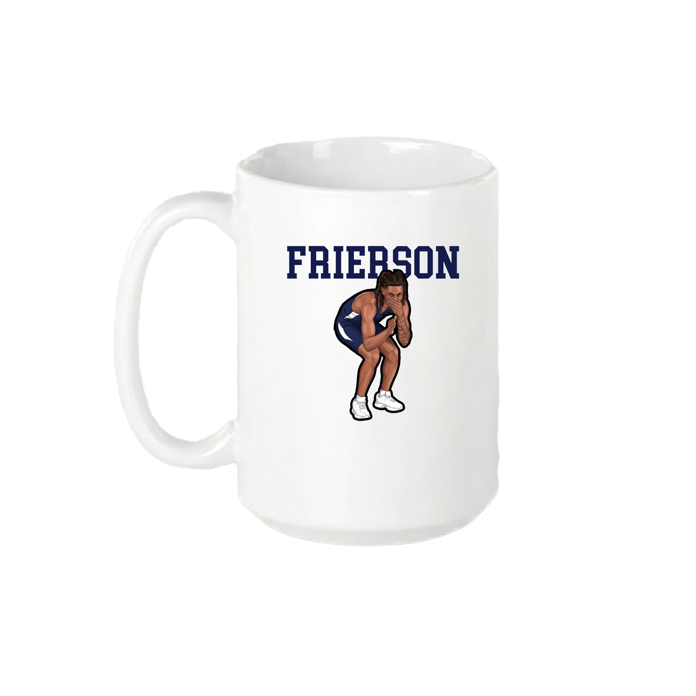 15oz Coffee Mug — Shirsey in White