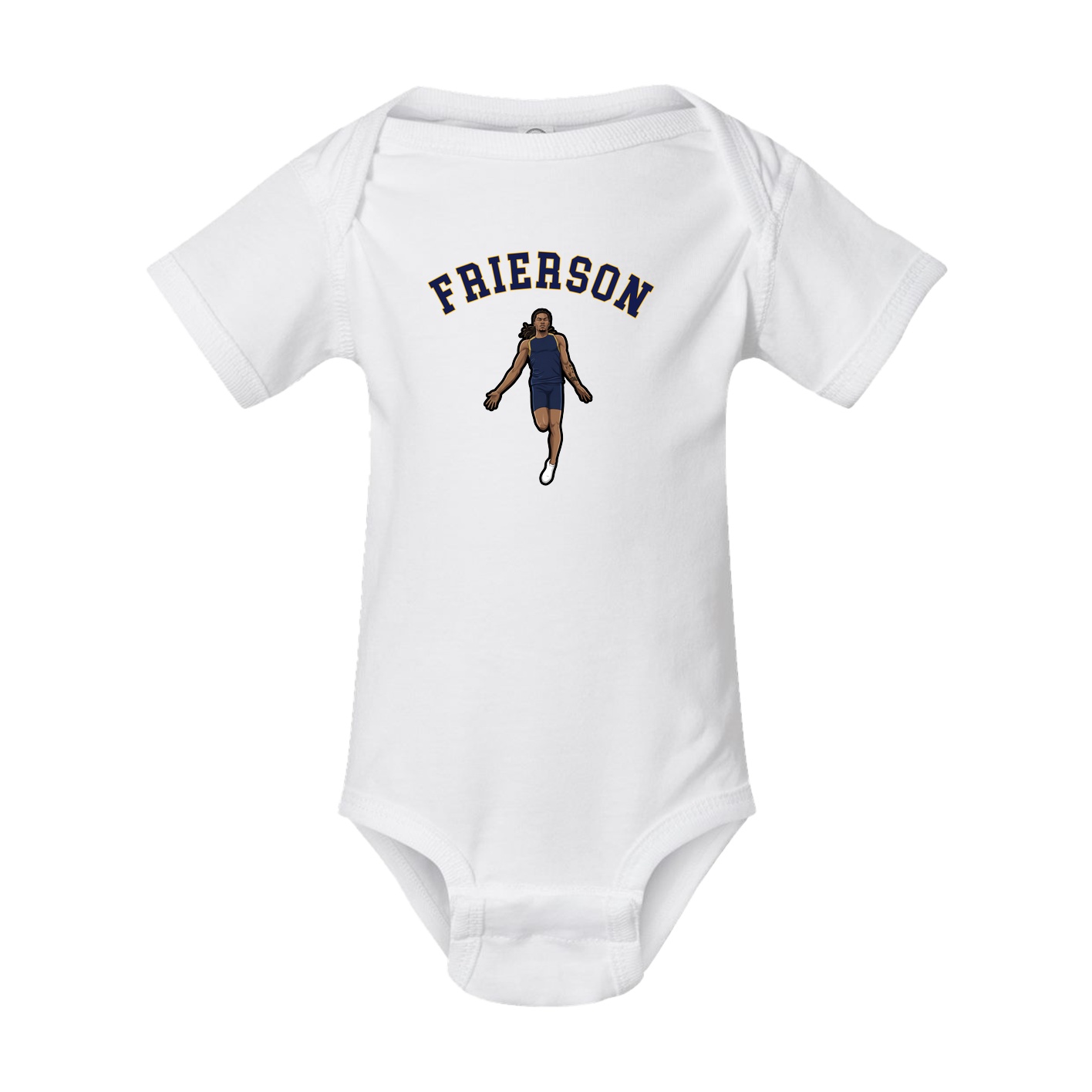 Baby Onesie — Shirsey Arch in White