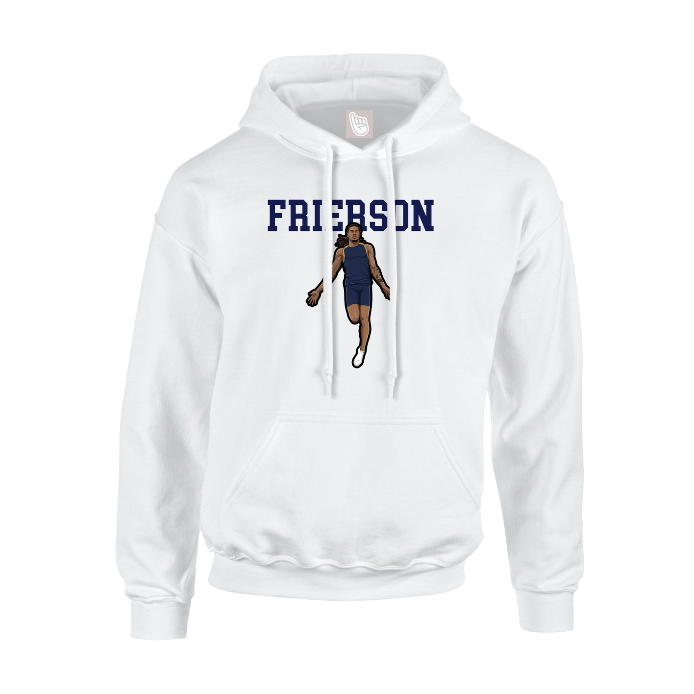 Hoodie — Shirsey in White