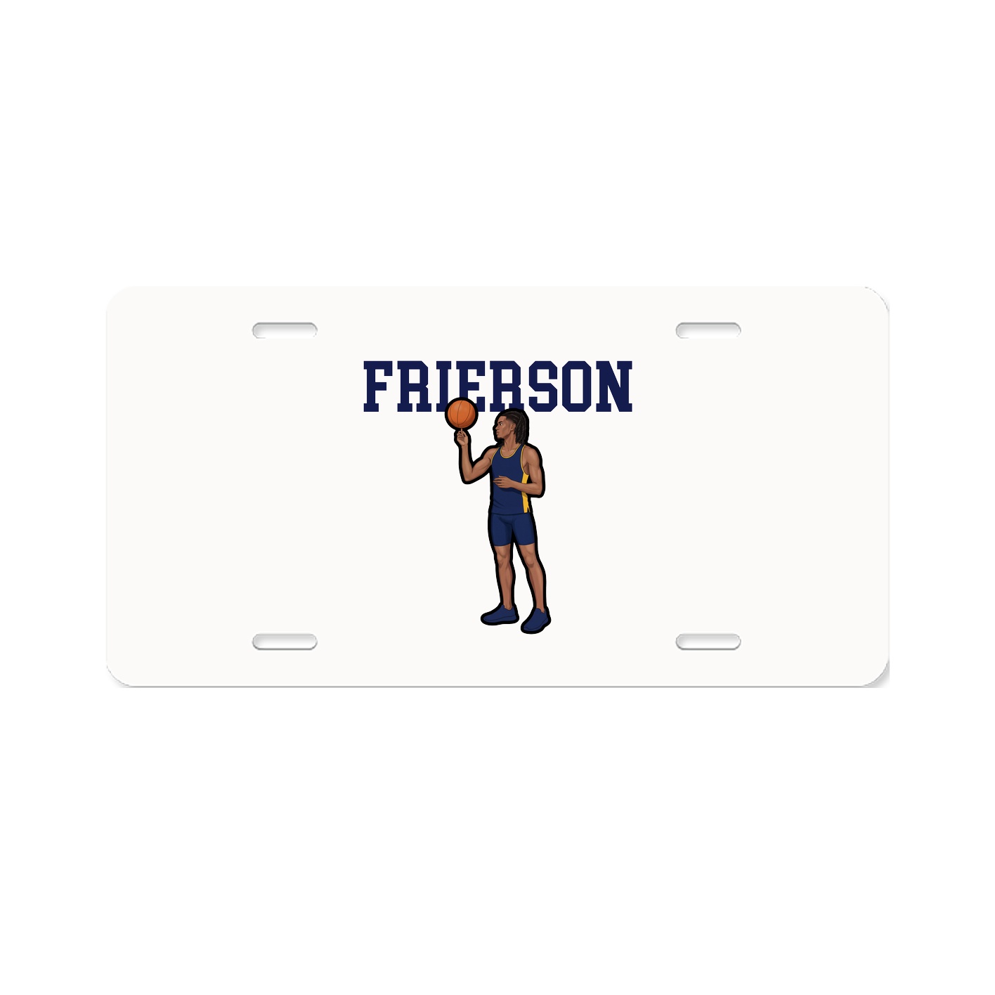 License Plate — Shirsey in Classic