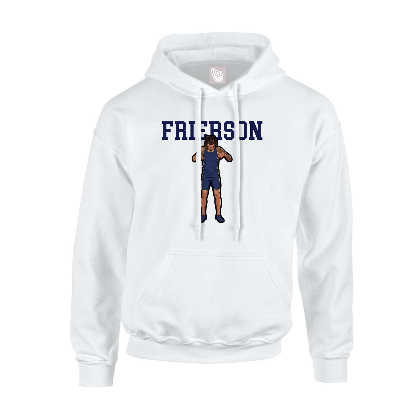 Youth Hoodie — Shirsey in White