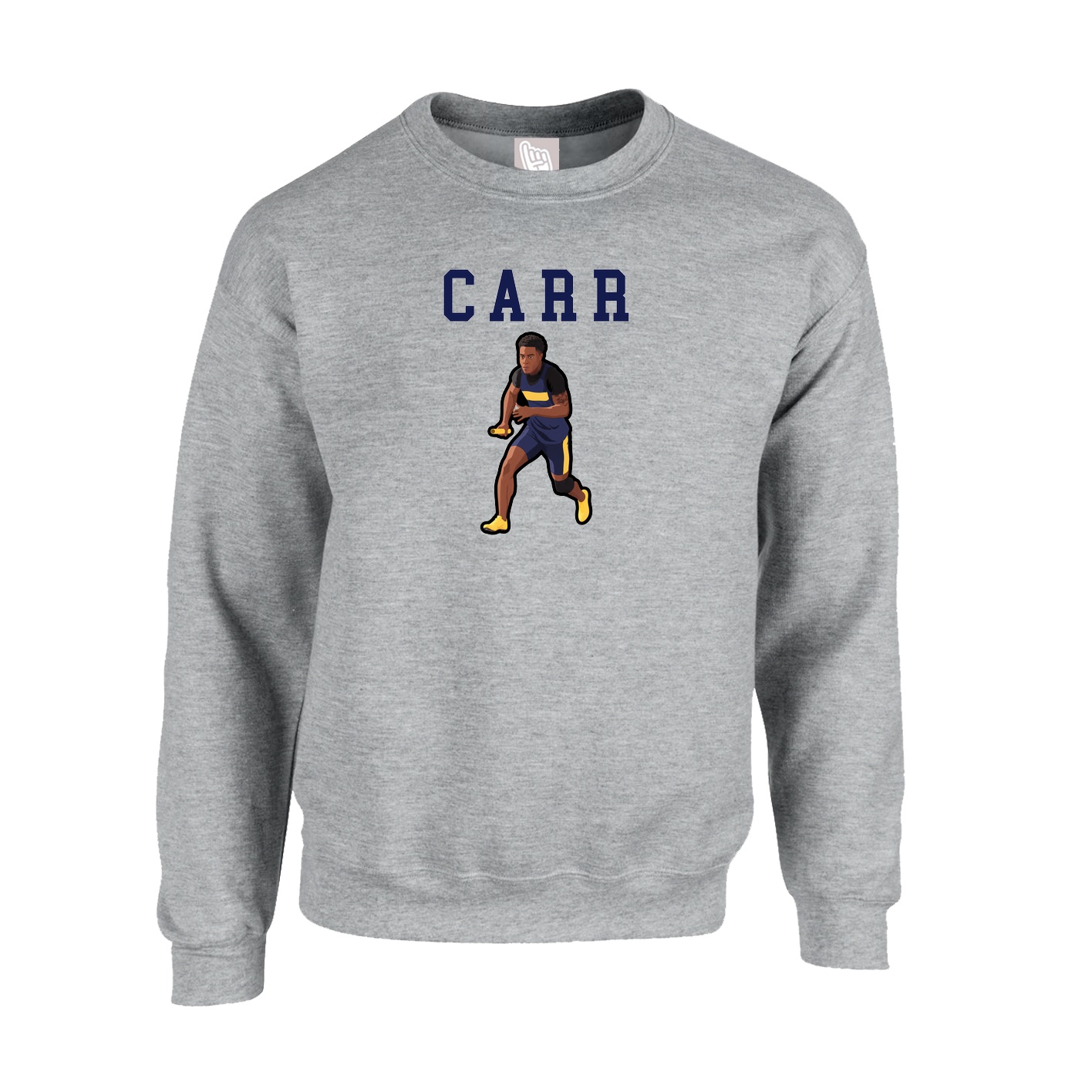 Fleece Crew — Shirsey in Grey