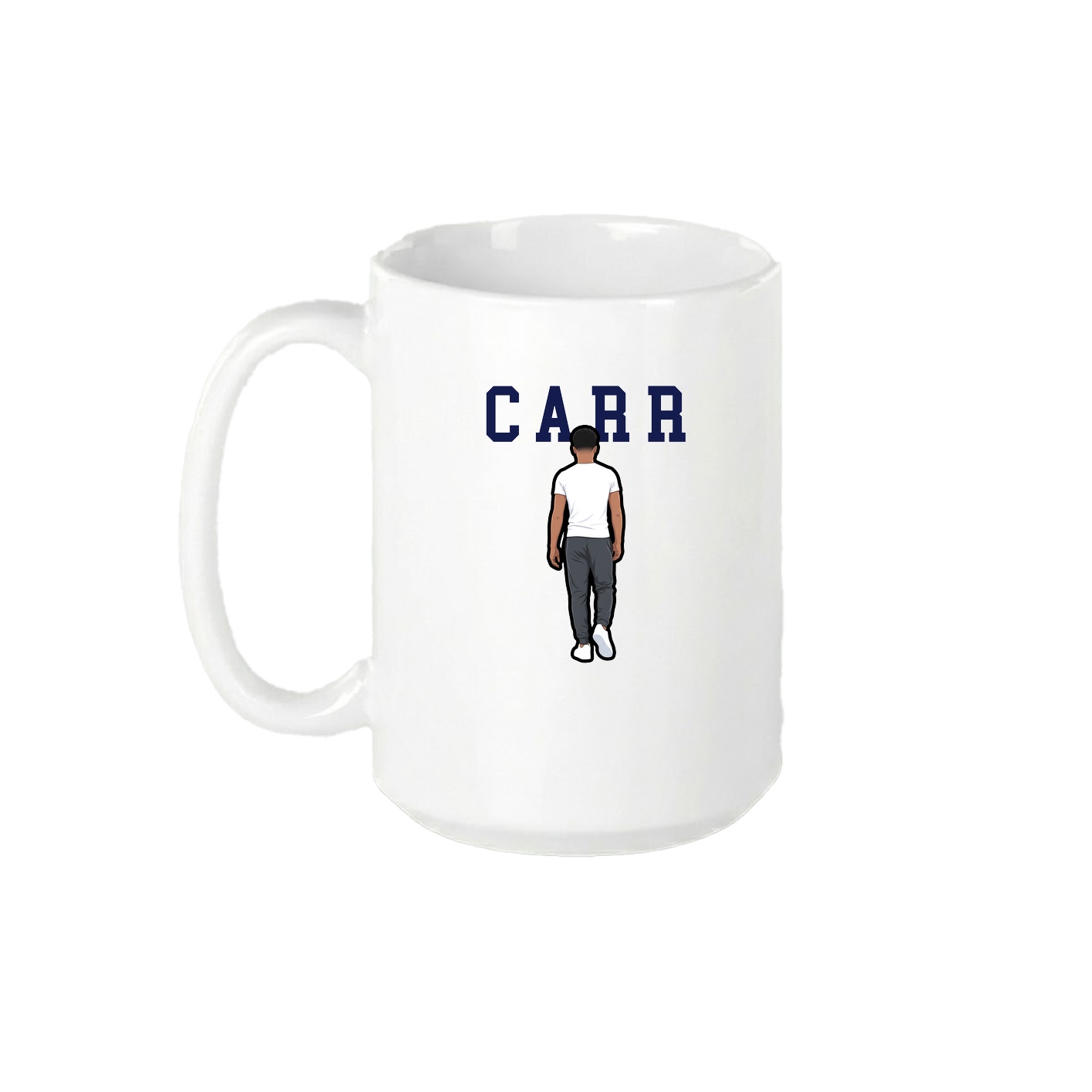 15oz Coffee Mug — Shirsey in White