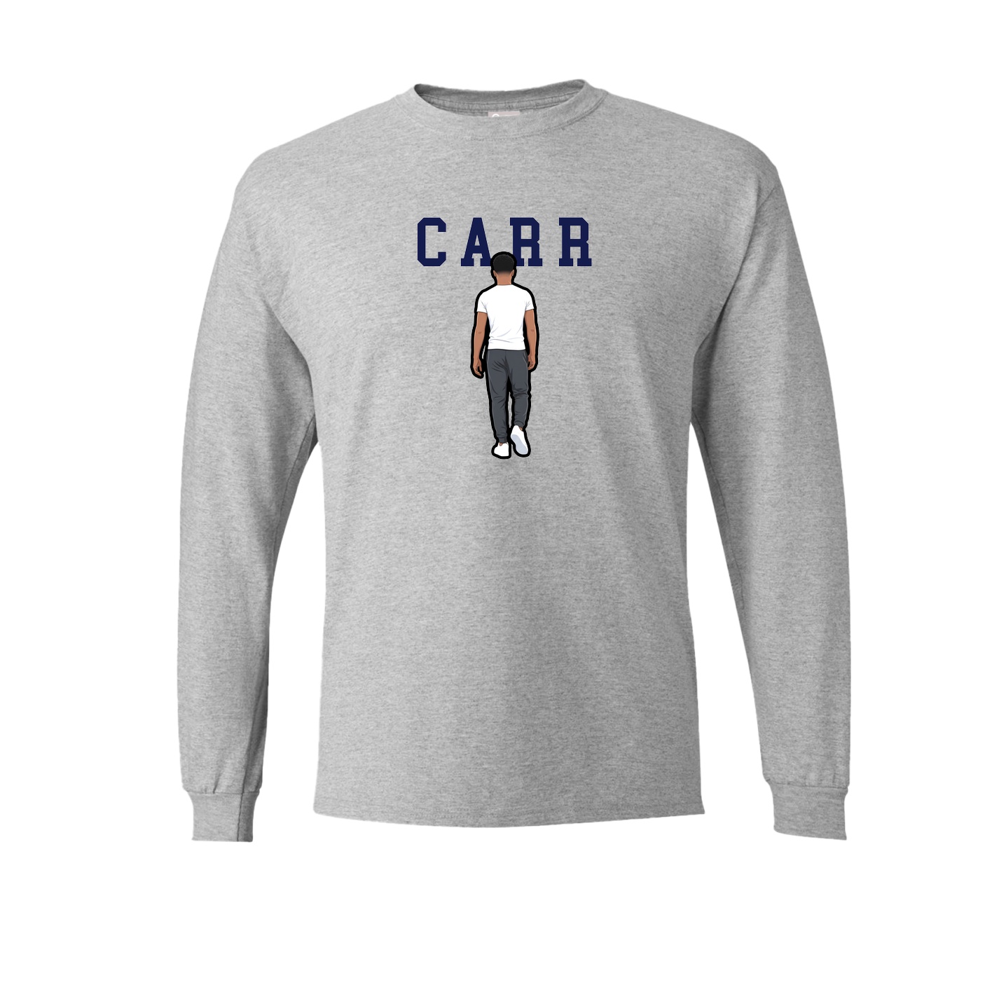Long Sleeve Tee — Shirsey in Grey